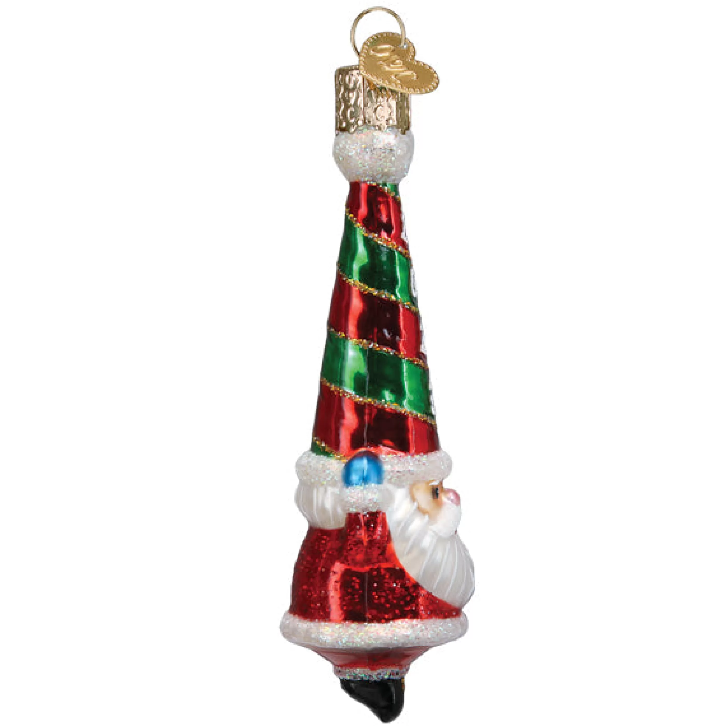 EAST WEST 2023 Happy Santa Ornament