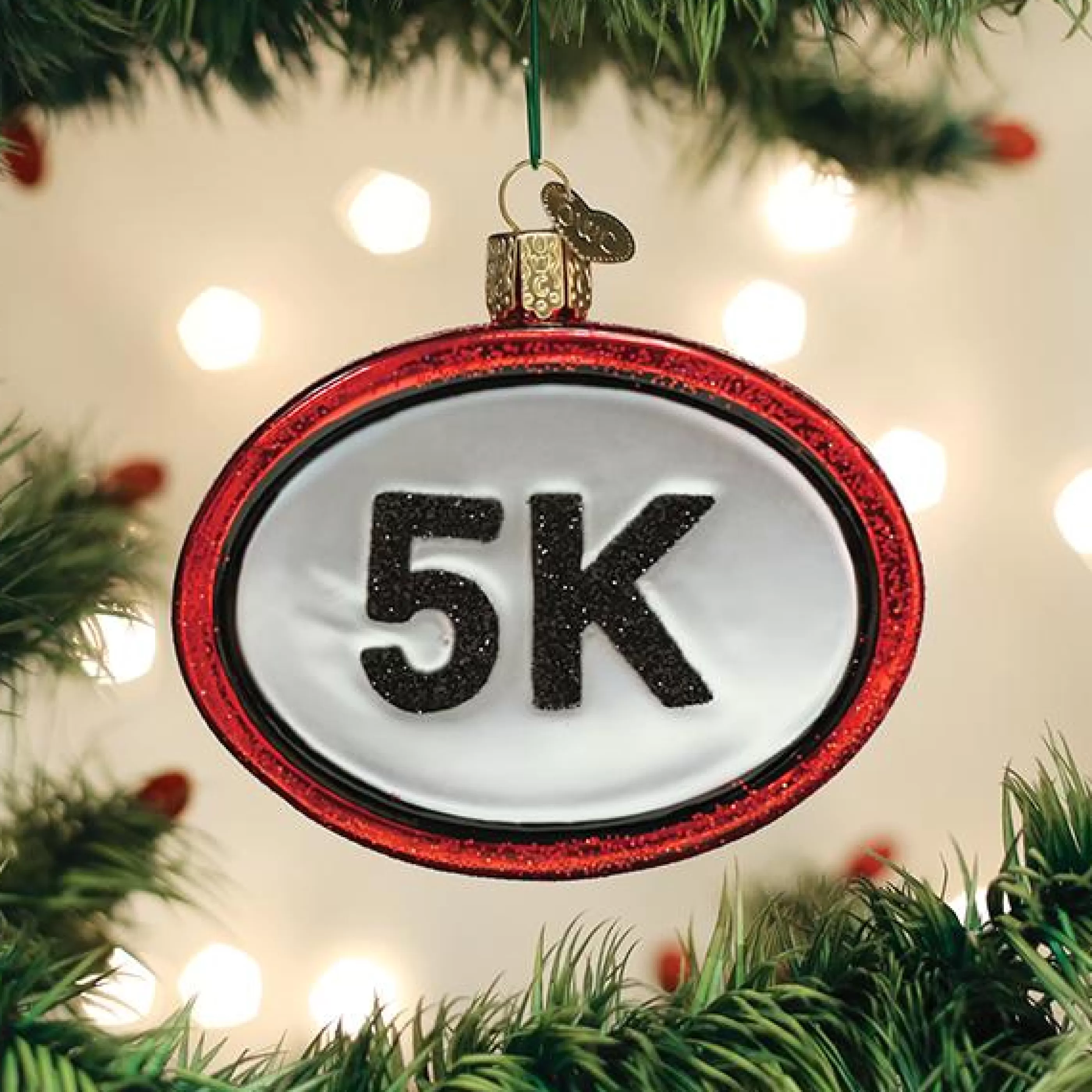 EAST WEST 5K Run Ornament