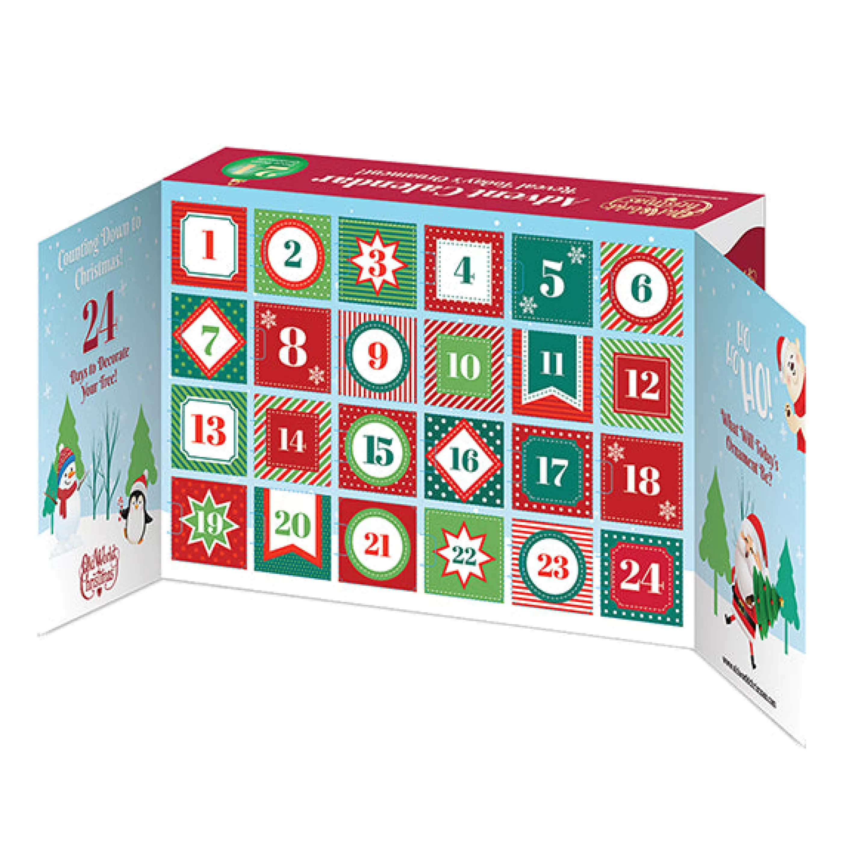 EAST WEST Advent Calendar Ornaments