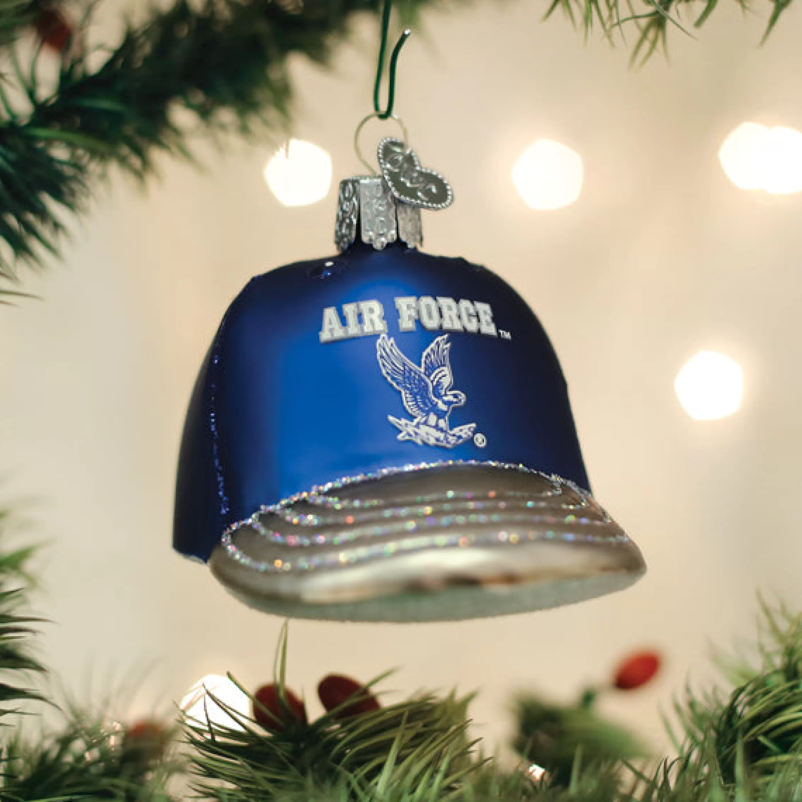 EAST WEST Air Force Baseball Cap Ornament