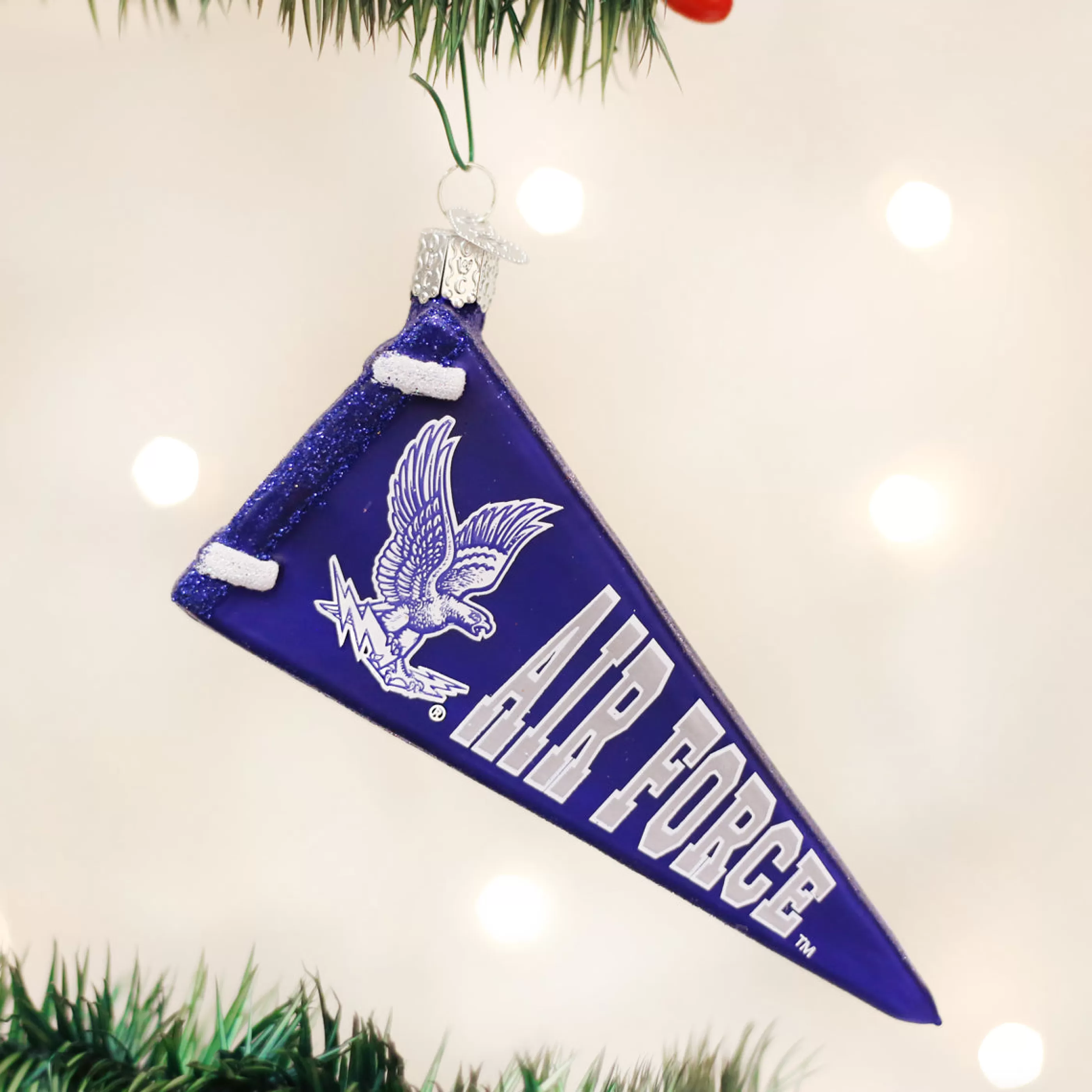 EAST WEST Air Force Pennant Ornament