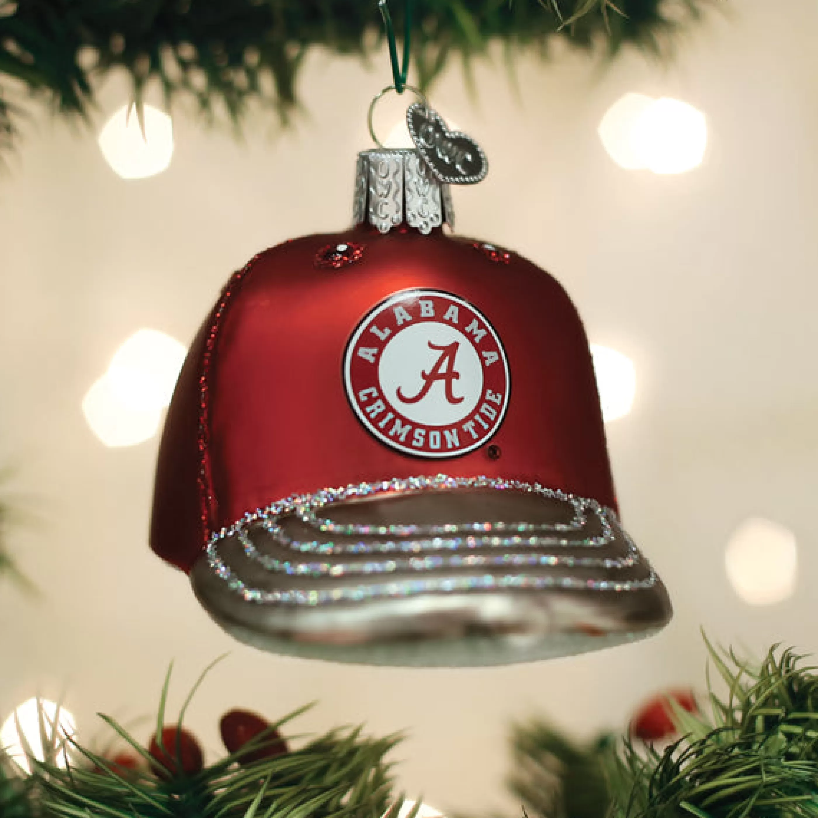 EAST WEST Alabama Baseball Cap Ornament