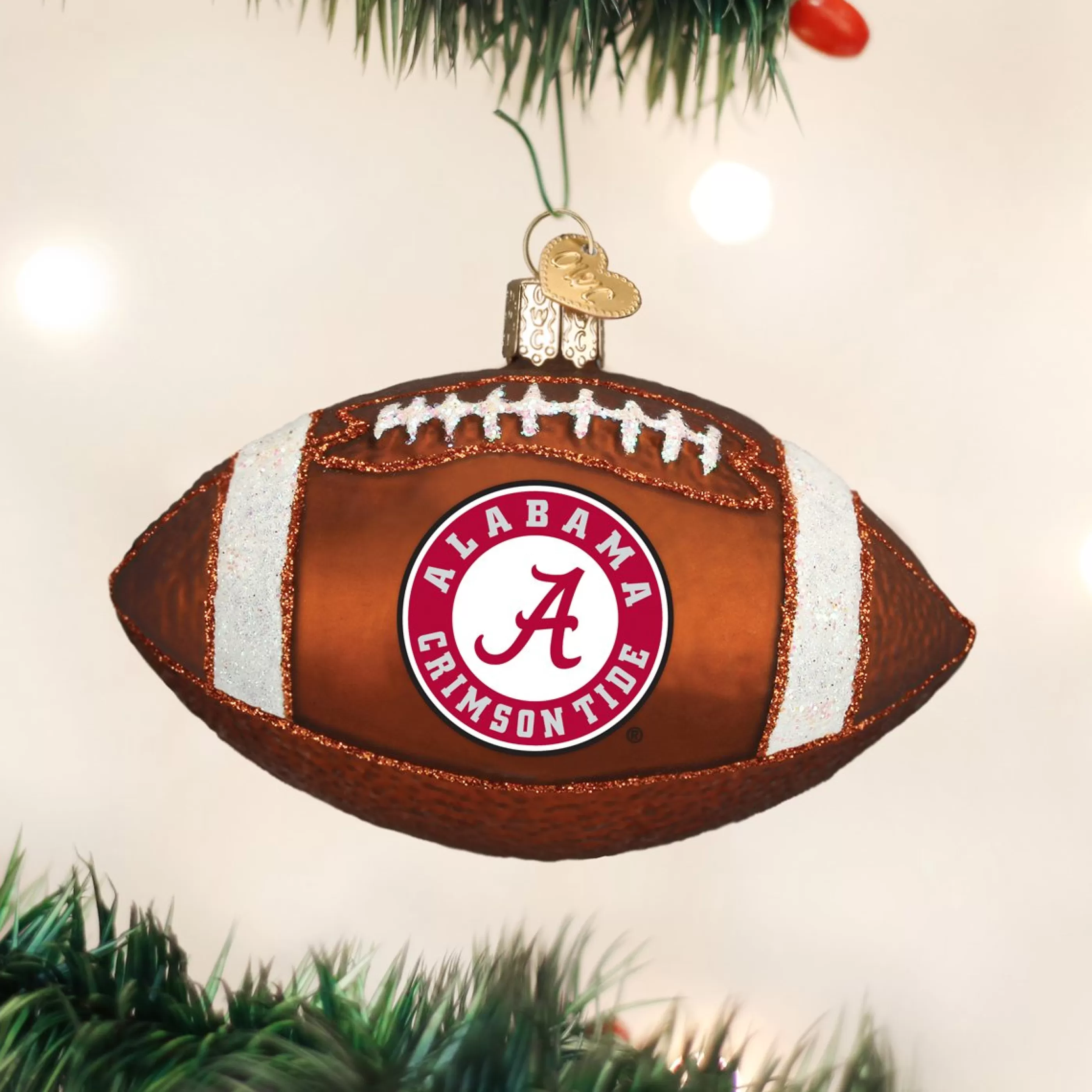 EAST WEST Alabama Football Ornament