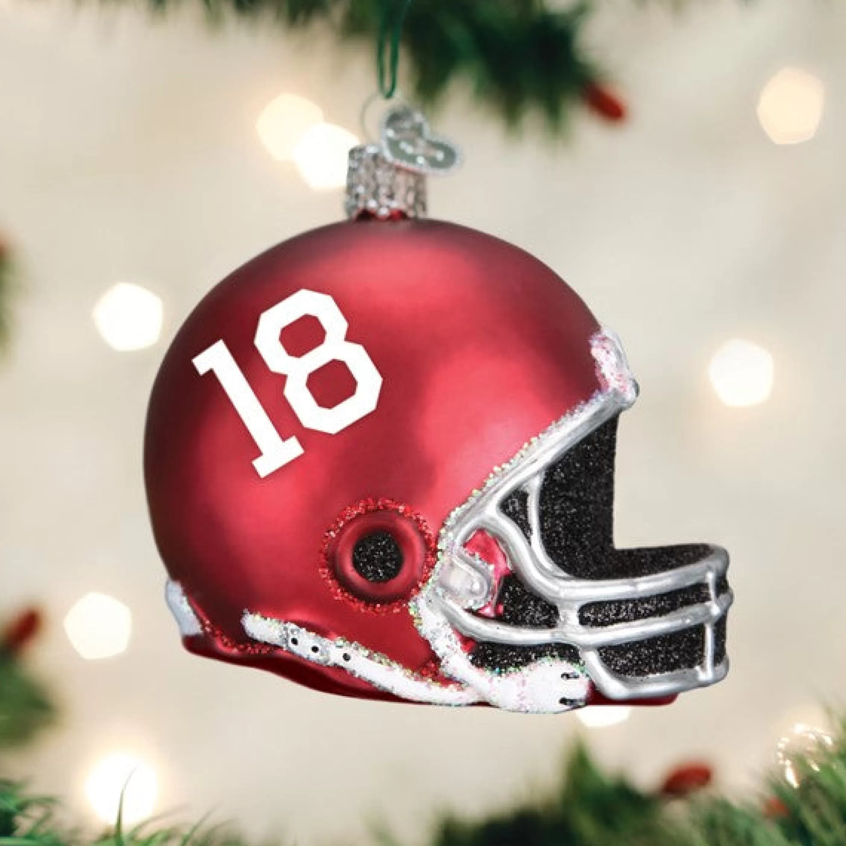 EAST WEST Alabama Helmet Ornament