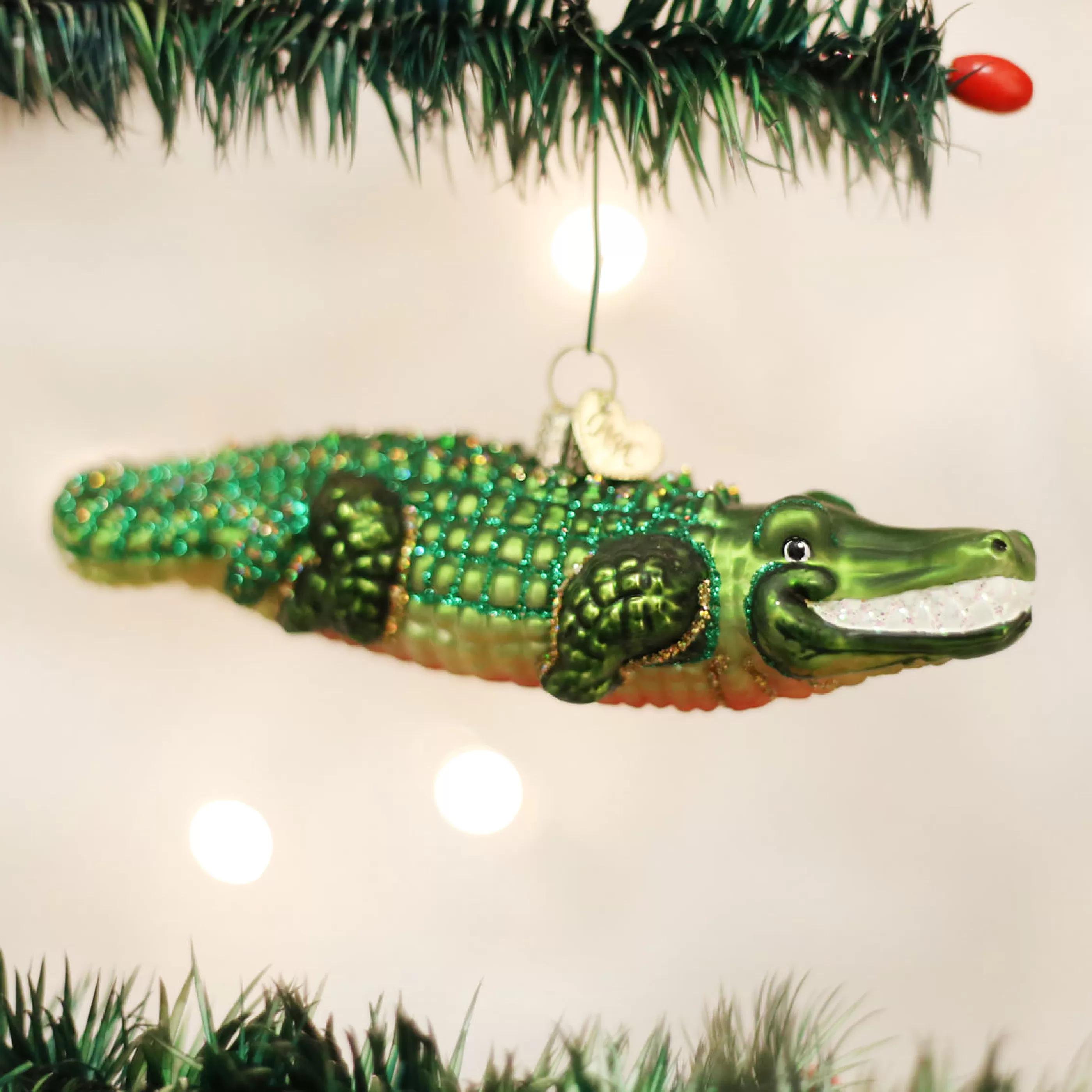 EAST WEST Alligator Ornament