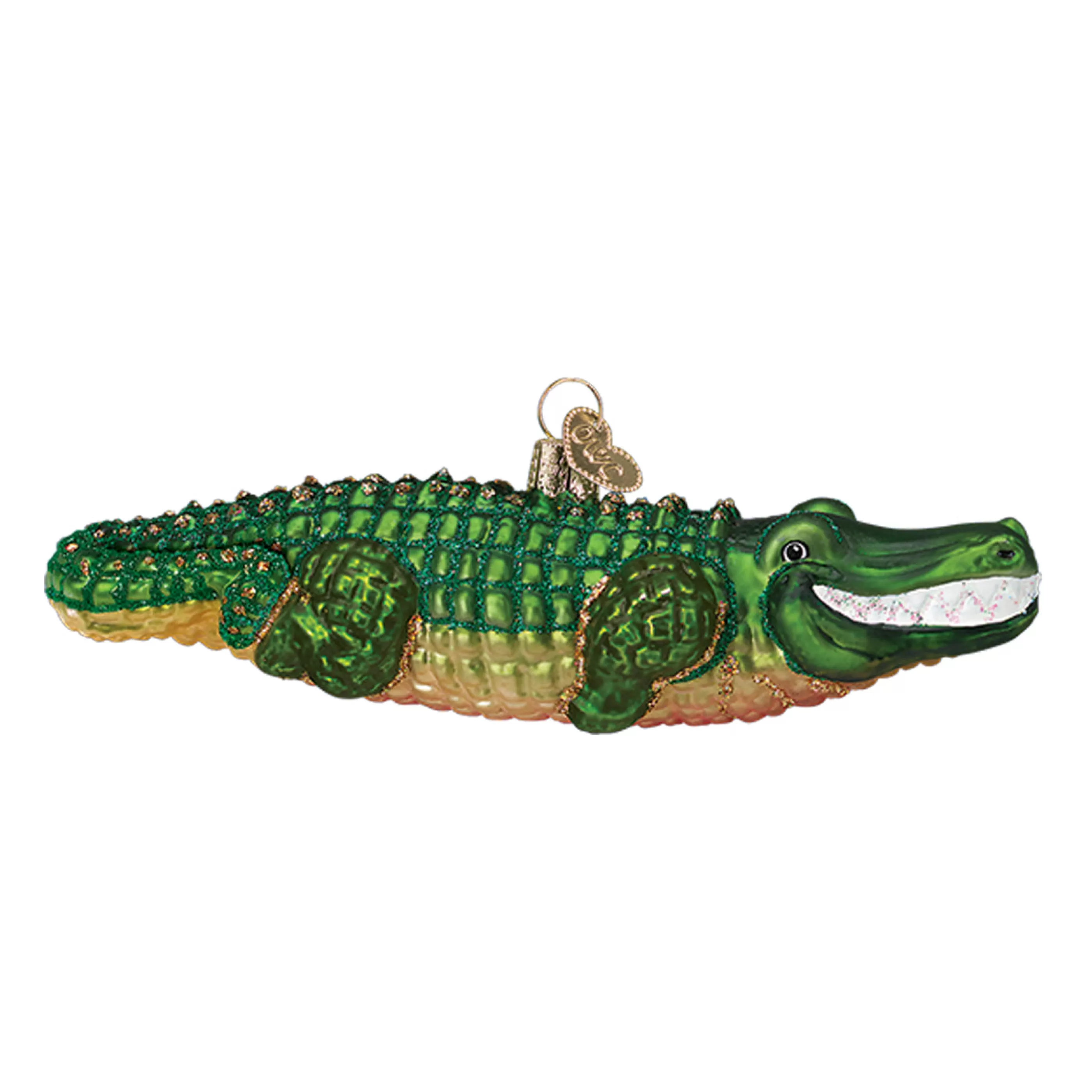 EAST WEST Alligator Ornament