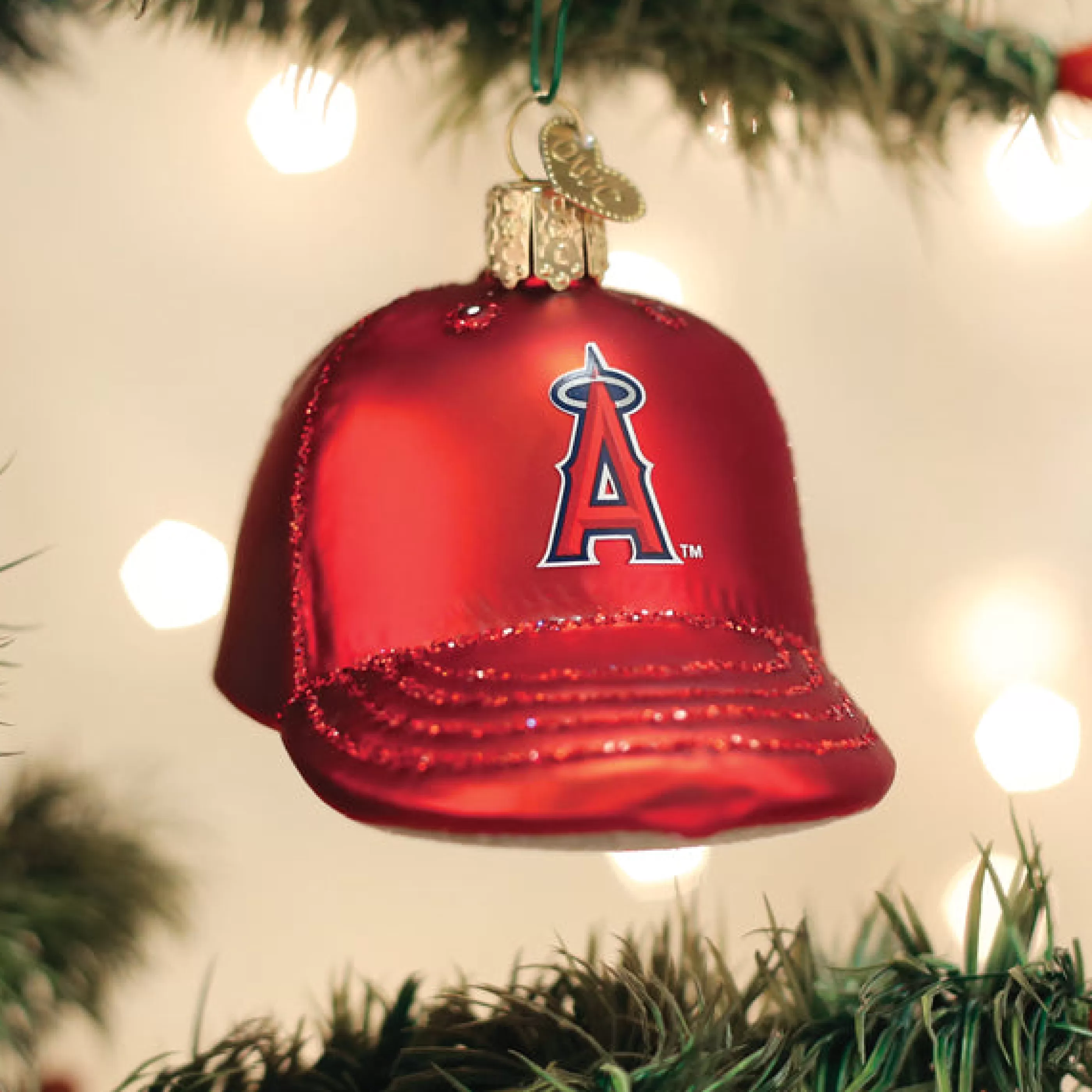 EAST WEST Angels Baseball Cap Ornament