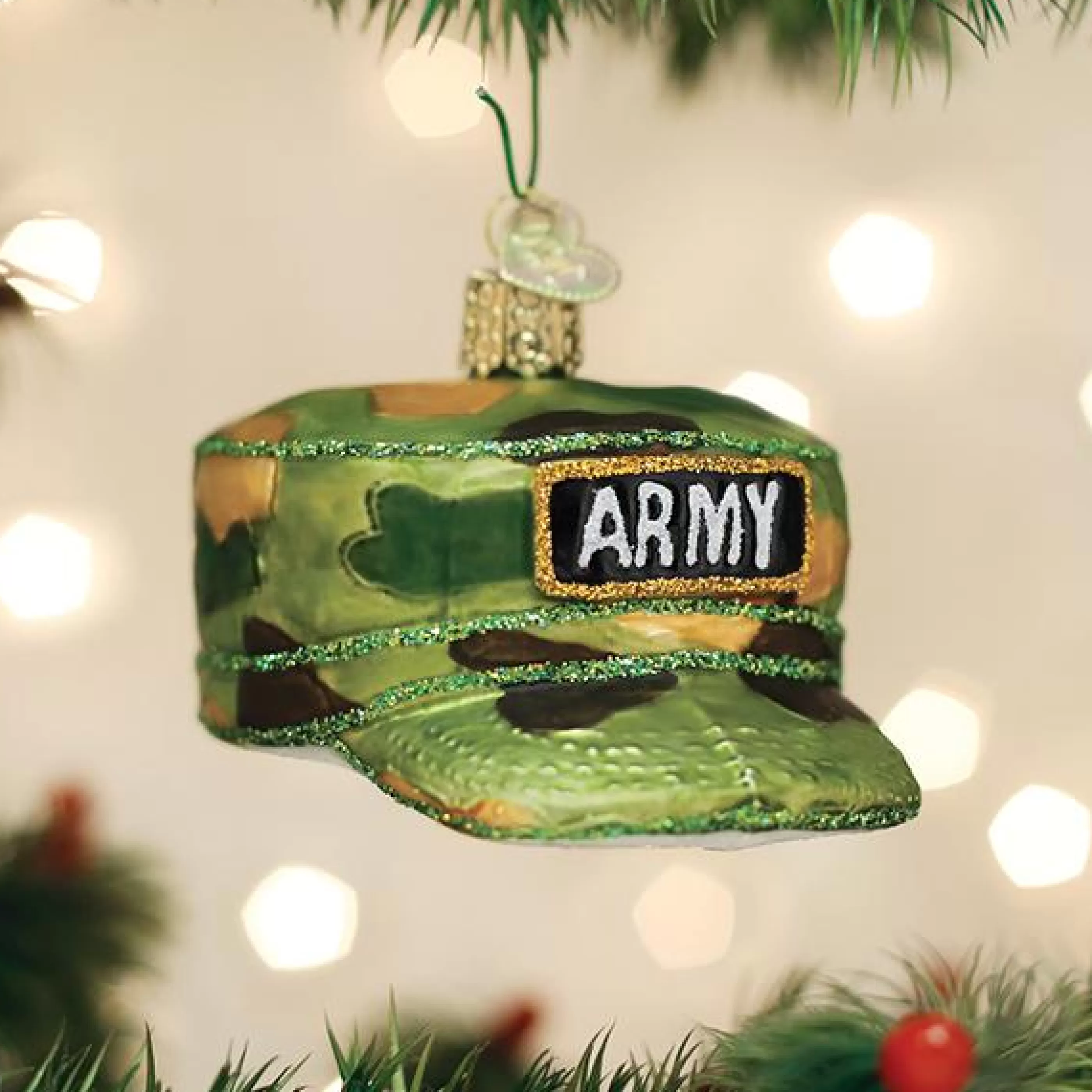 Kasa World Ltd Army Cap Ornament