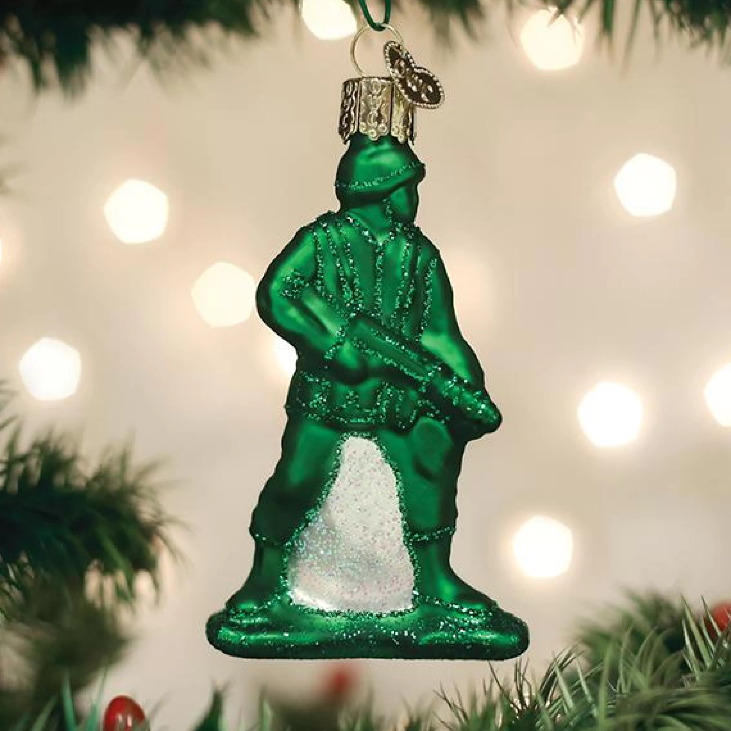 EAST WEST Army Man Toy Ornament