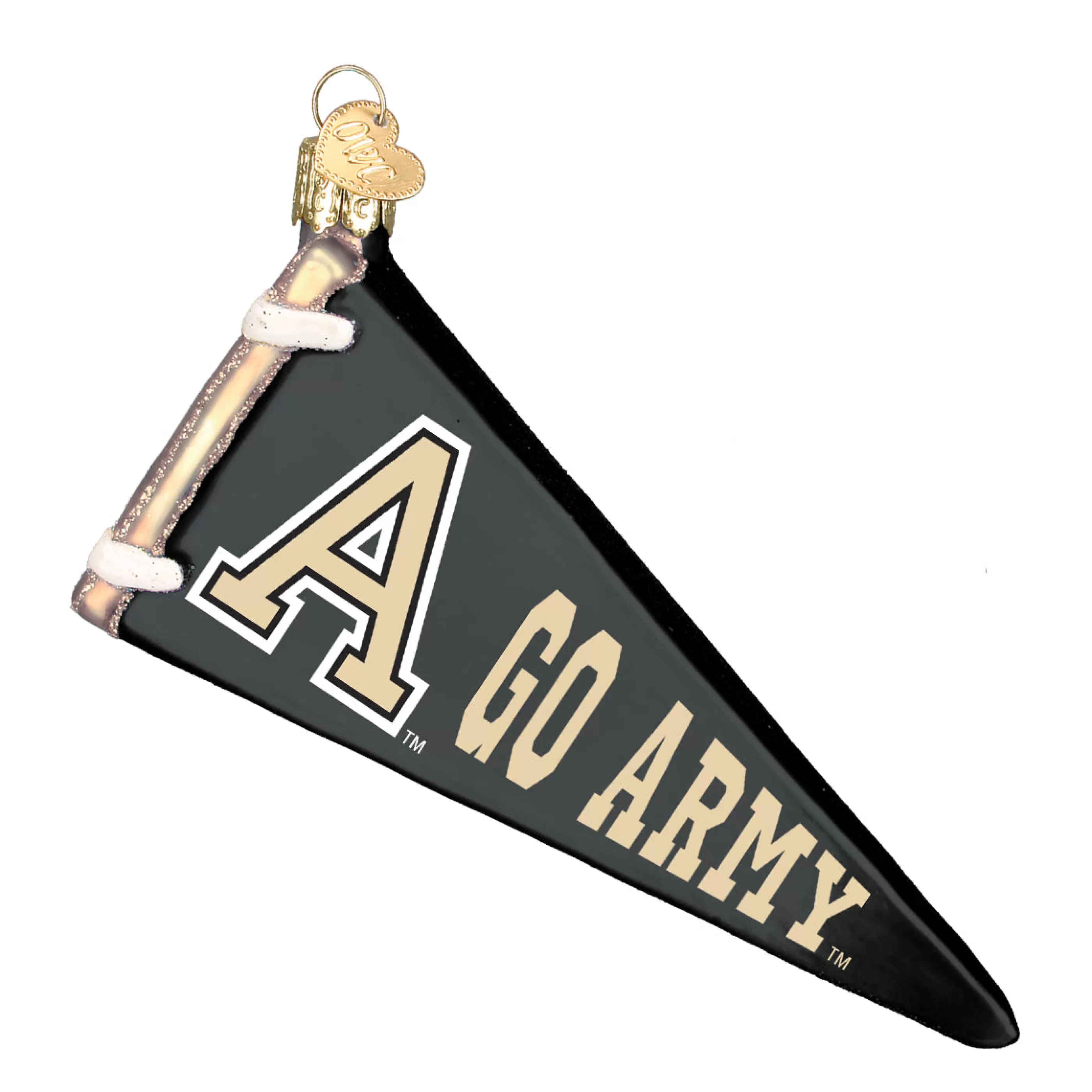 EAST WEST Army Pennant Ornament