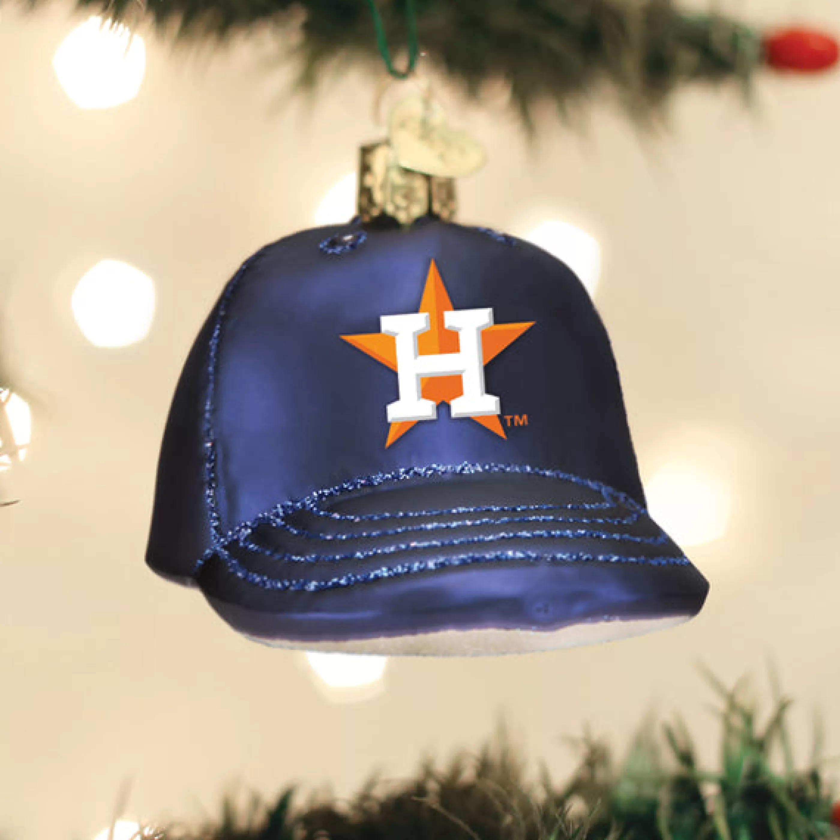 EAST WEST Astros Baseball Cap Ornament