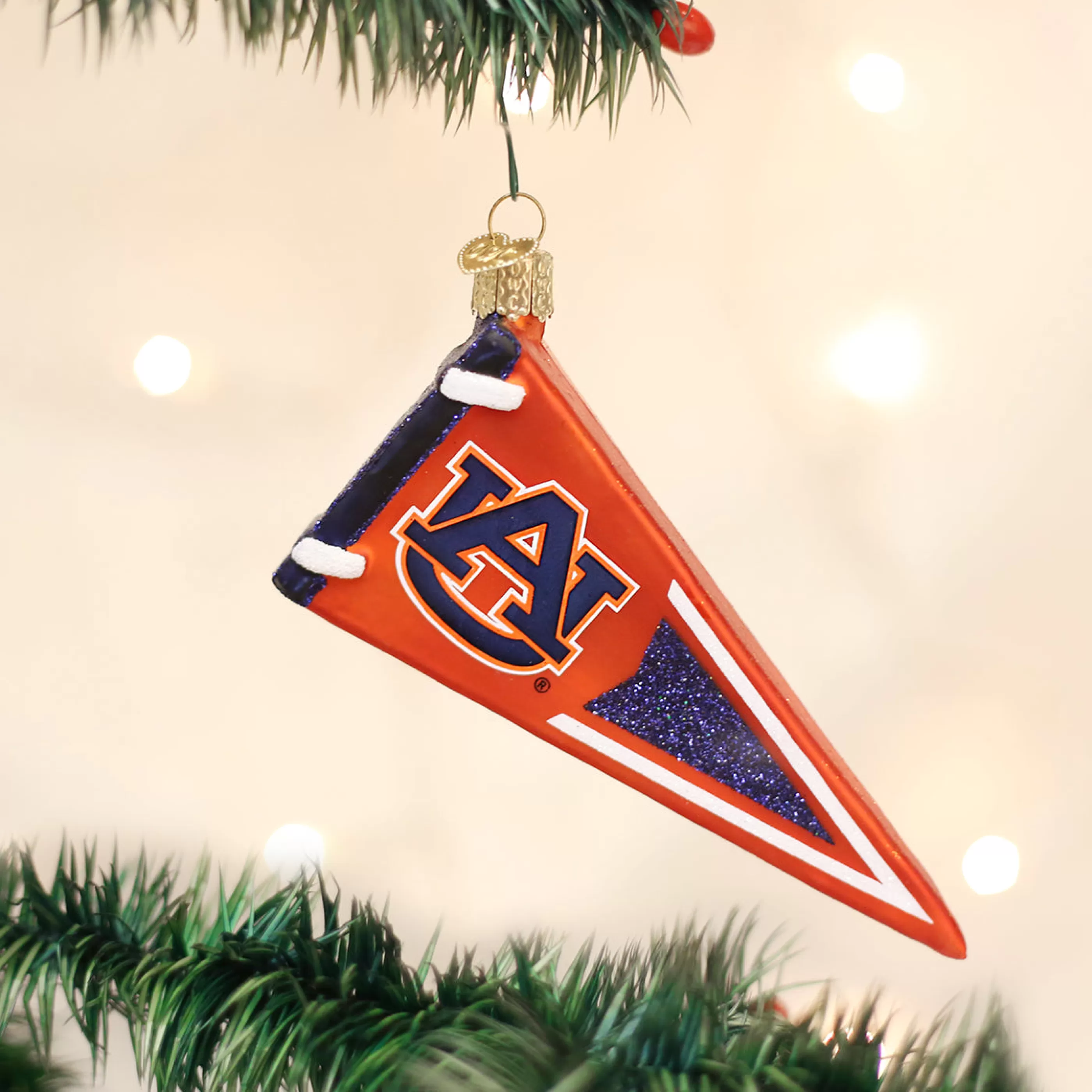 EAST WEST Auburn Pennant Ornament