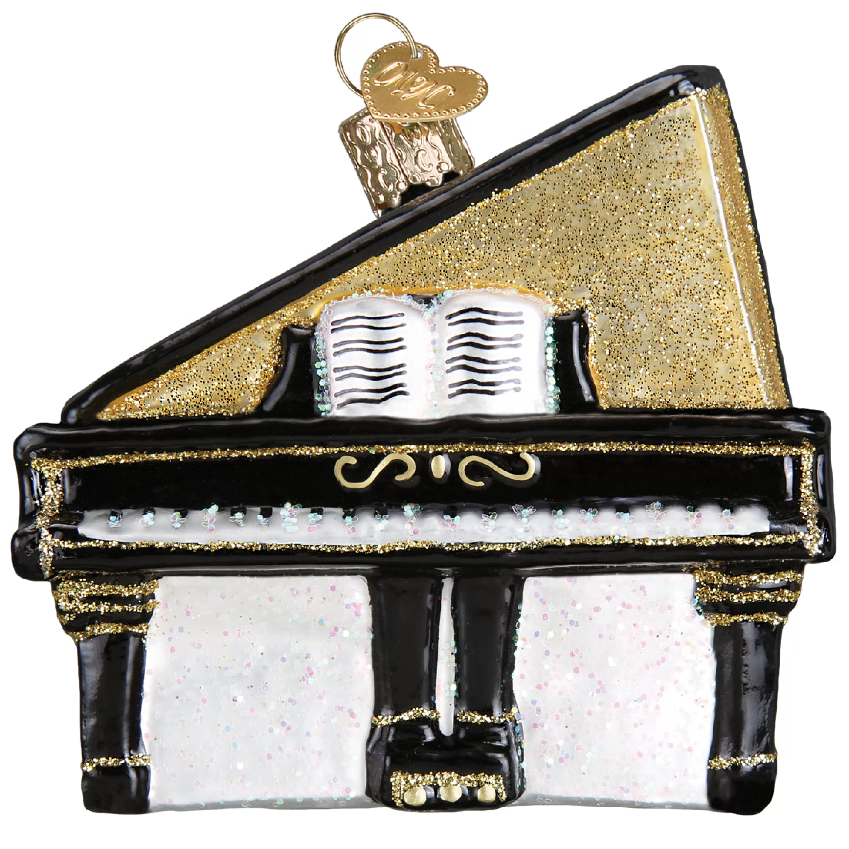 EAST WEST Baby Grand Piano Ornament