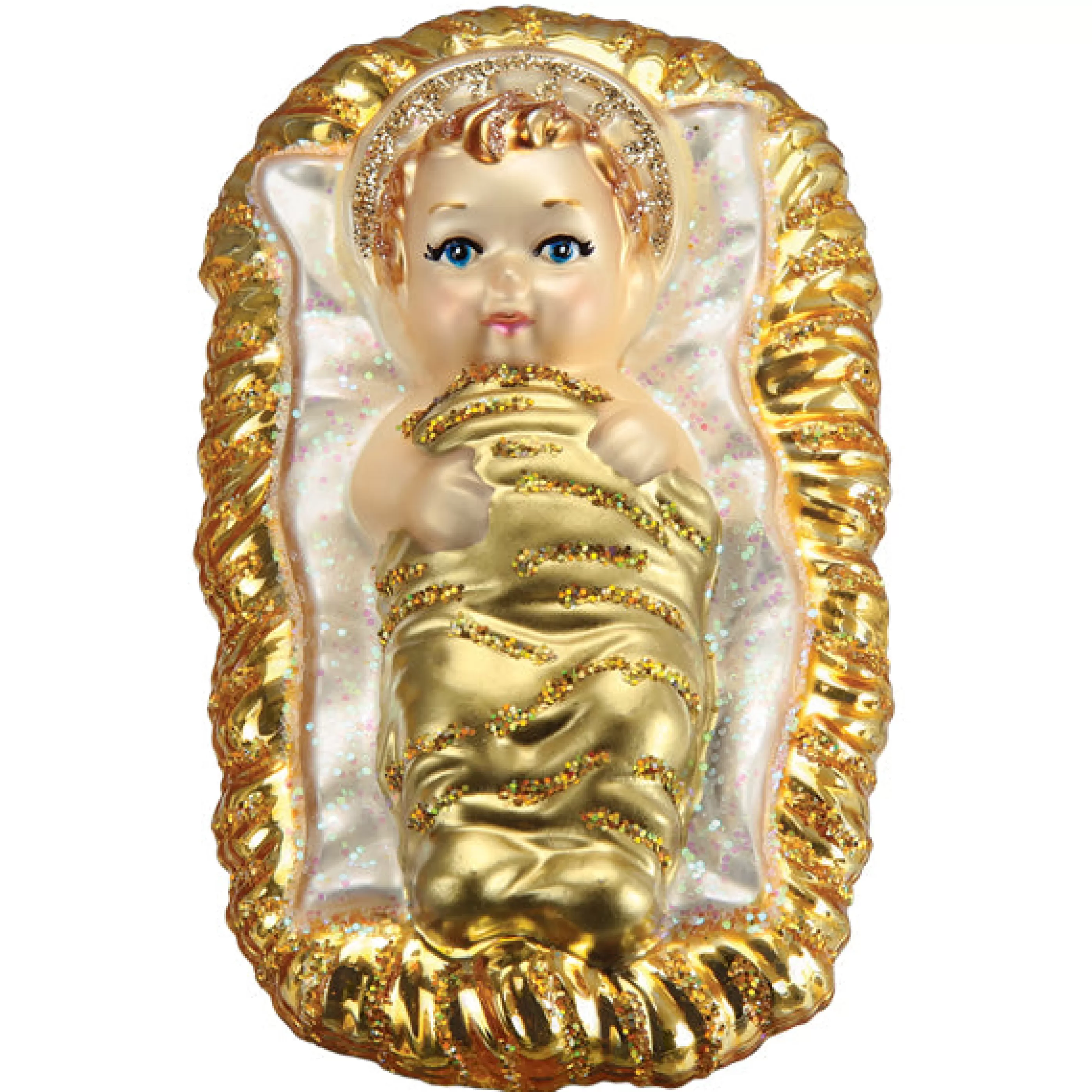 Kasa World Ltd Baby Jesus In Manger Ornament