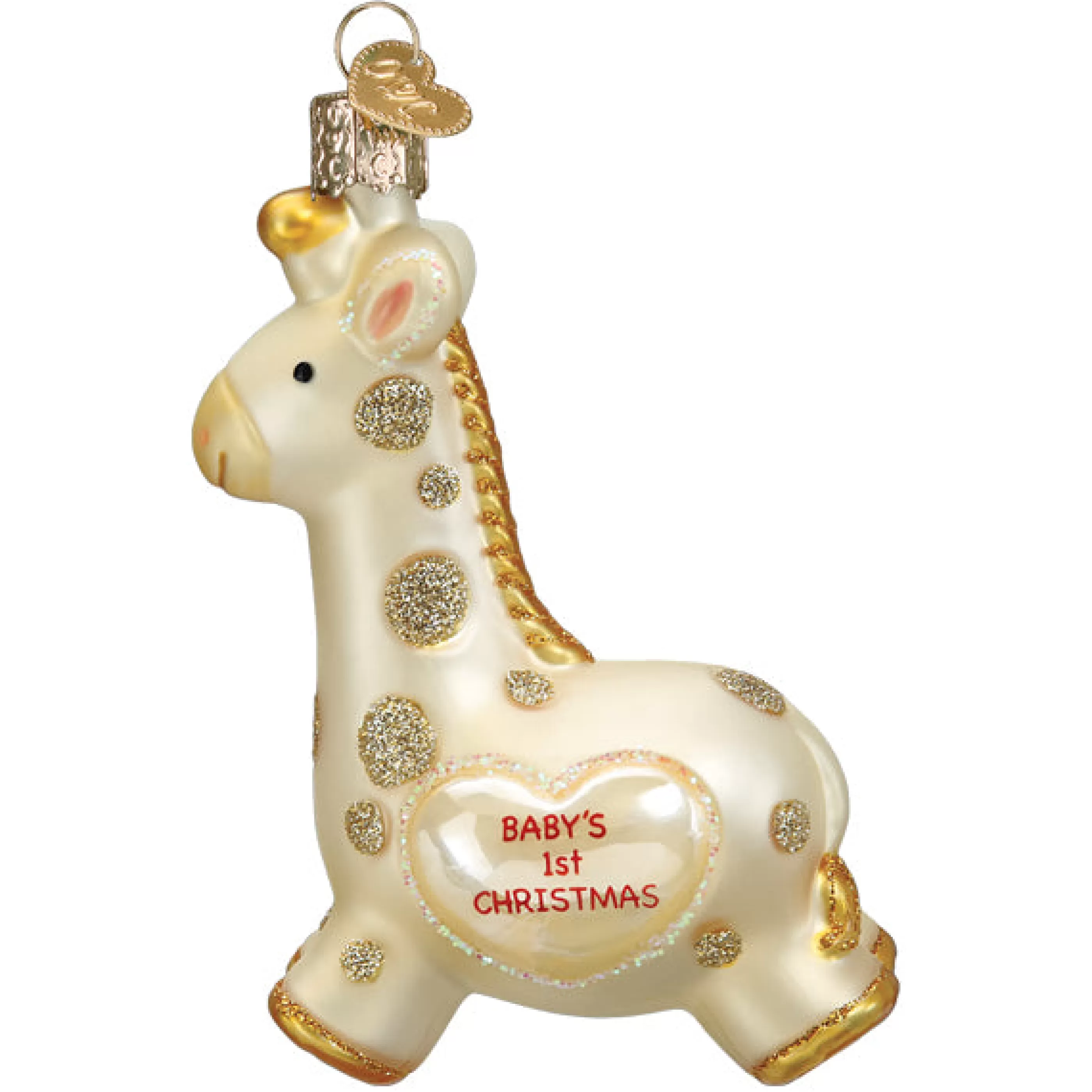 Kasa World Ltd Baby's First Christmas Giraffe Ornament