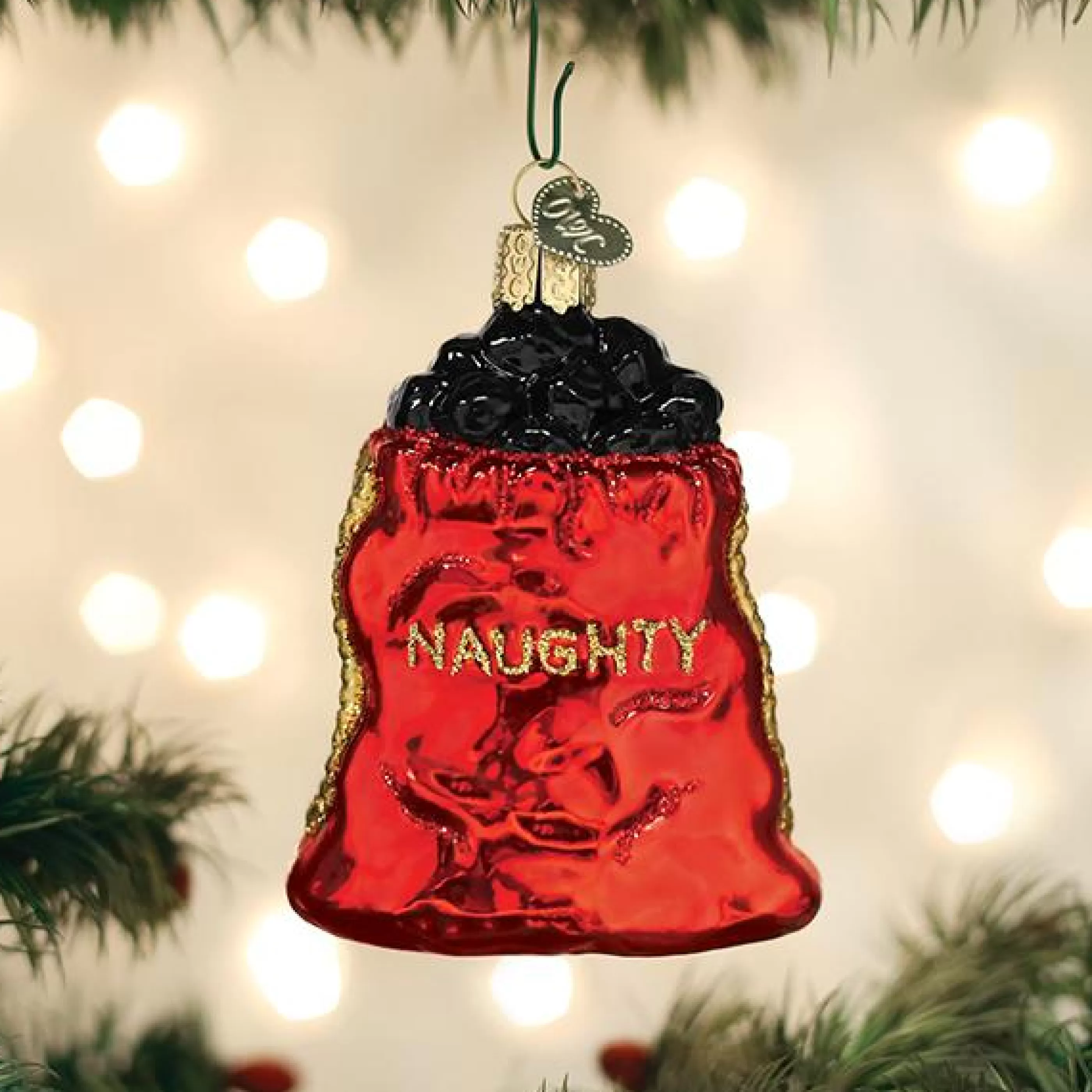 Kasa World Ltd Bag Of Coal Ornament