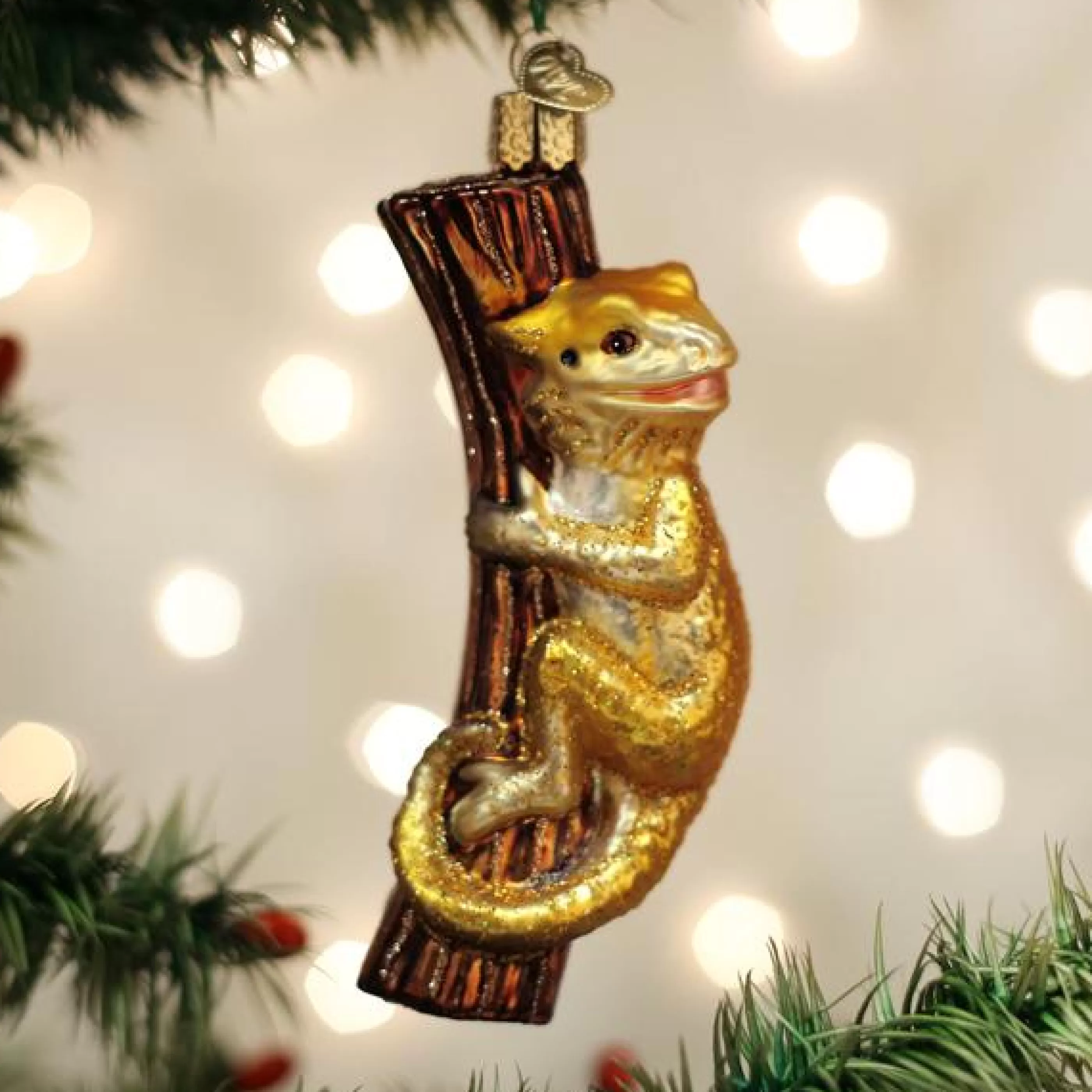 EAST WEST Bearded Dragon Ornament