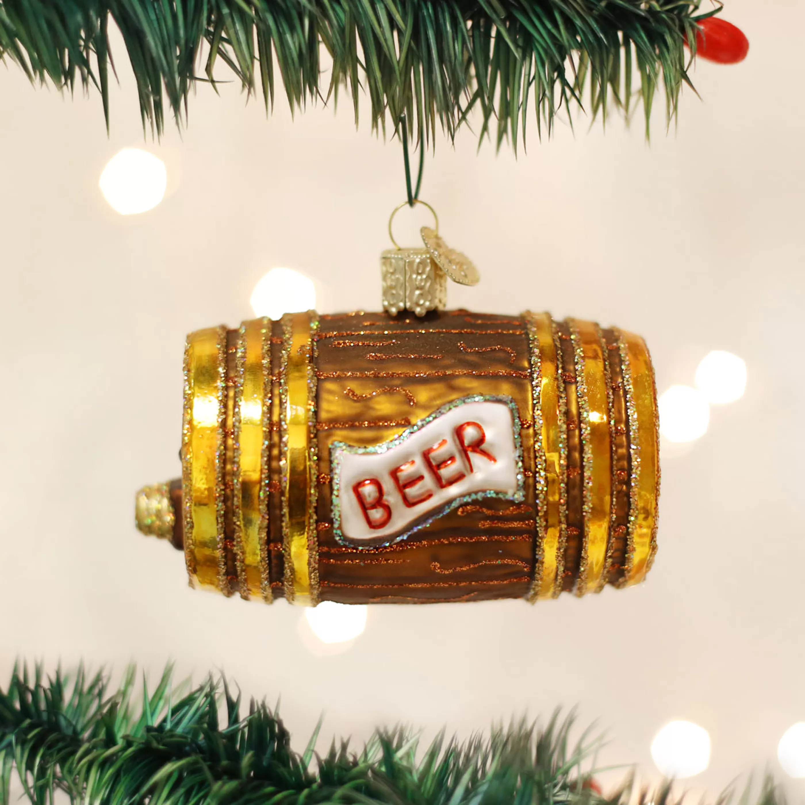 Kasa World Ltd Beer Keg Ornament