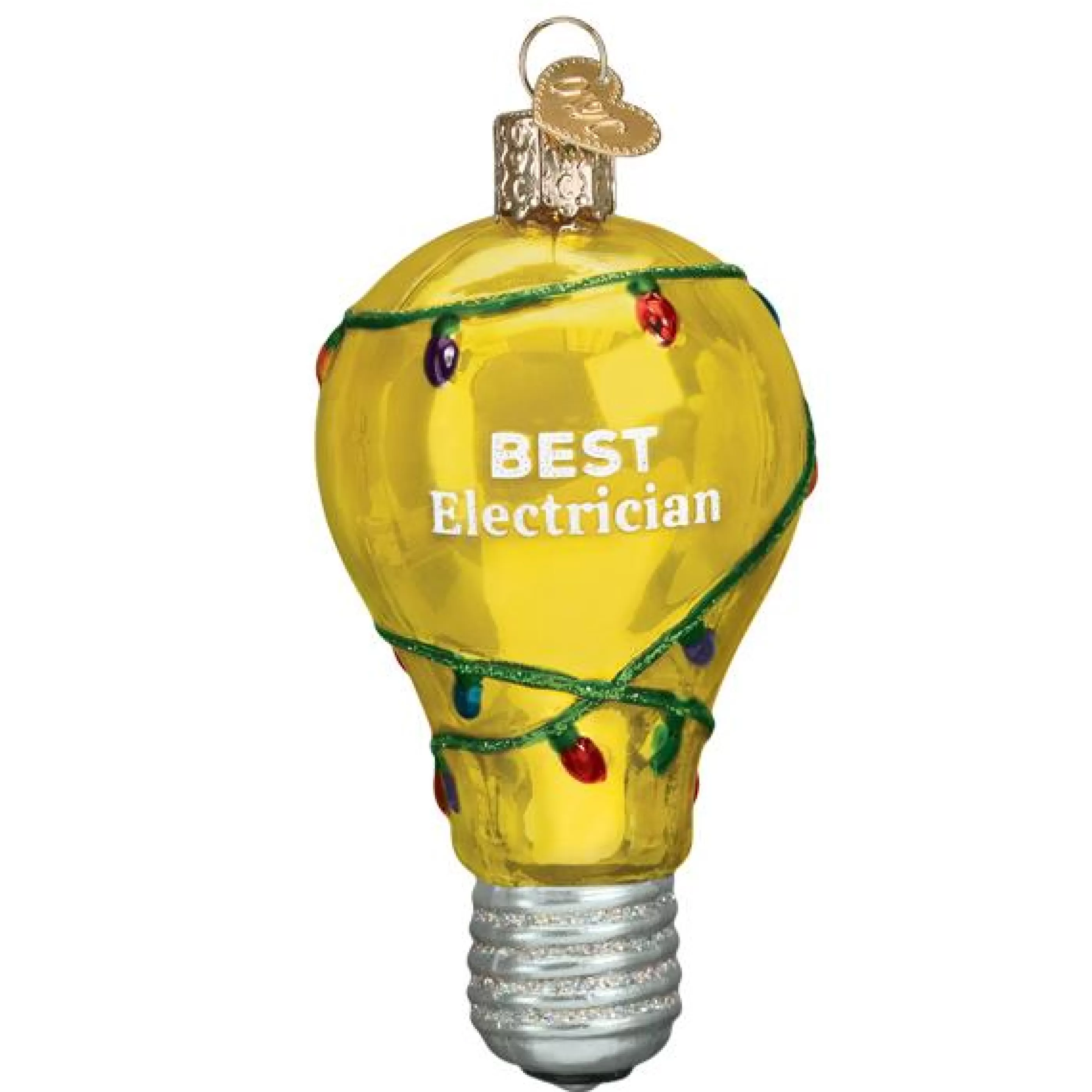 EAST WEST Best Electrician Ornament