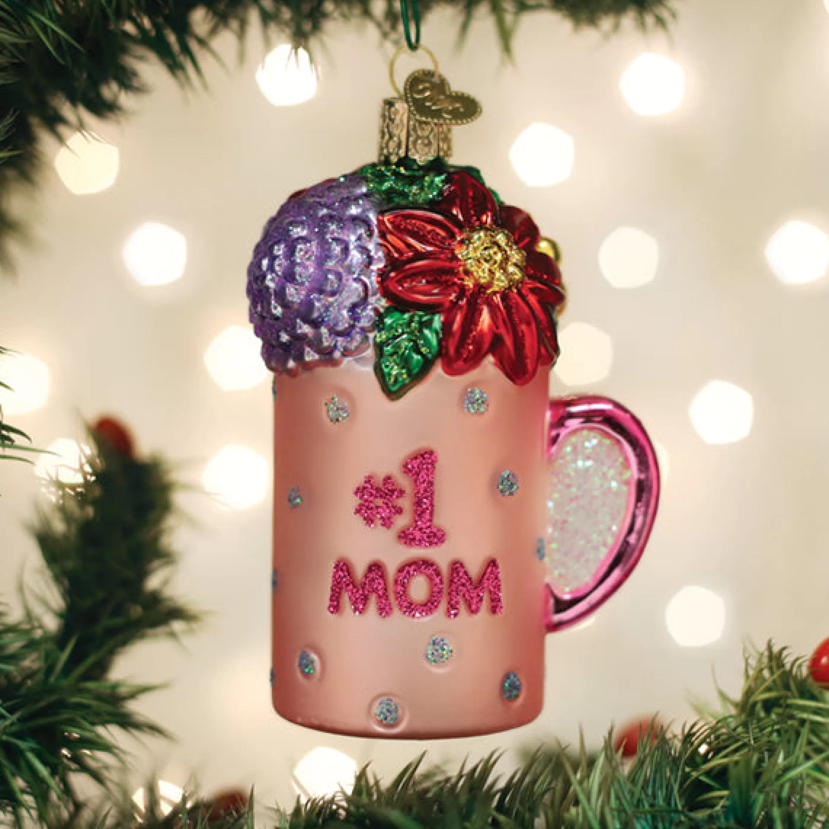 Kasa World Ltd Best Mom Mug Ornament