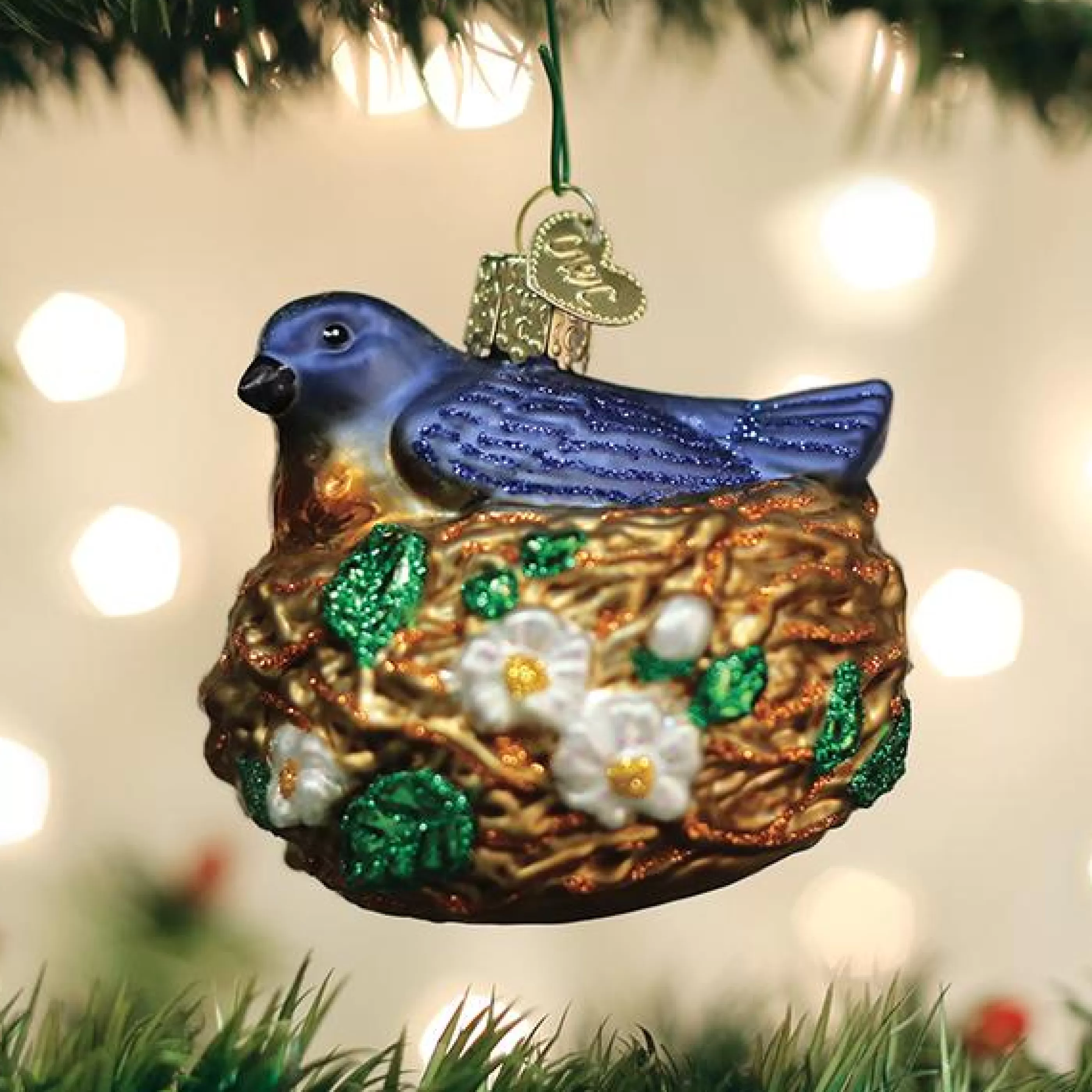 Kasa World Ltd Bird In Nest Ornament