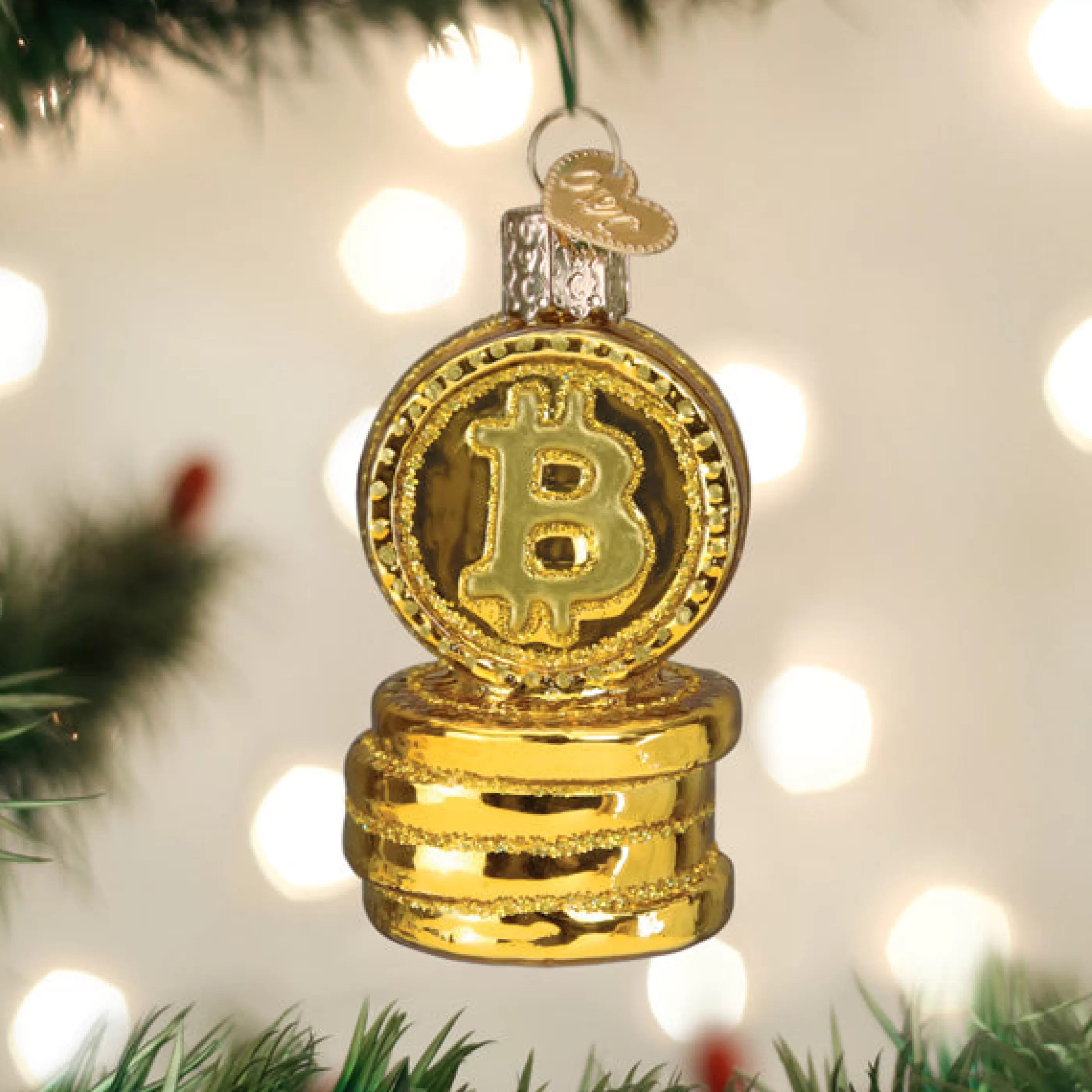 NF-EAST WEST Bitcoin Ornament