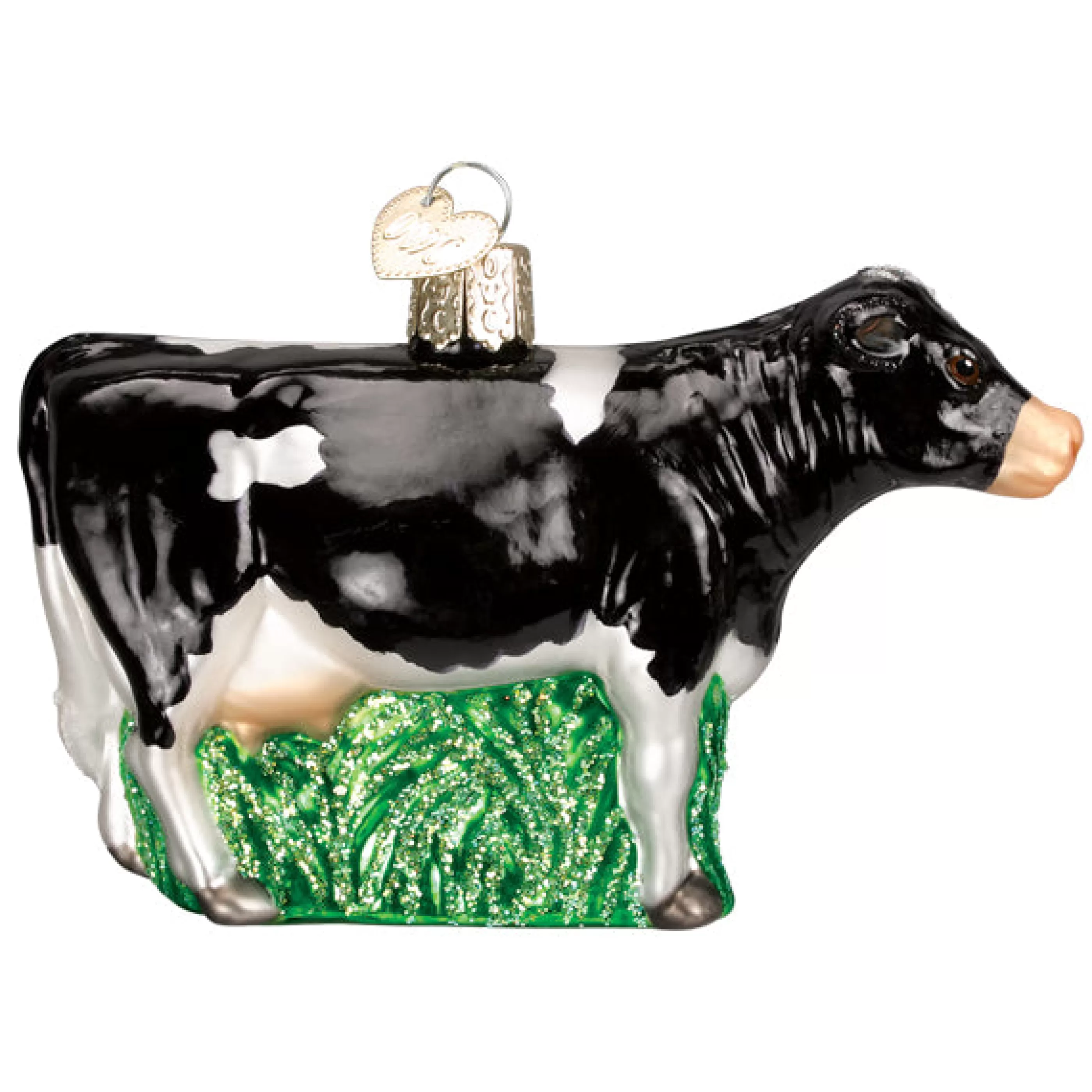 Kasa World Ltd Black Dairy Cow Ornament