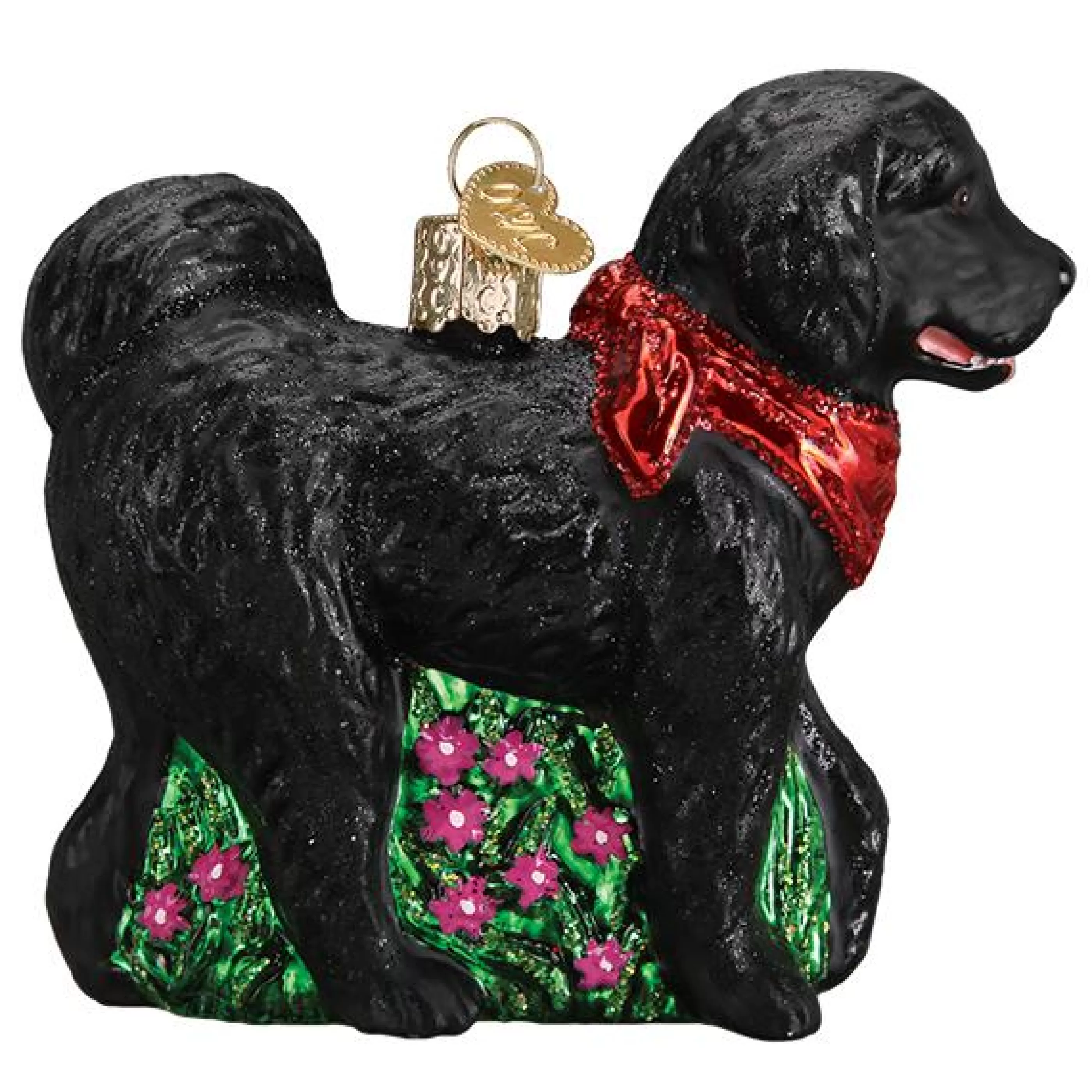 Kasa World Ltd Black Doodle Dog Ornament