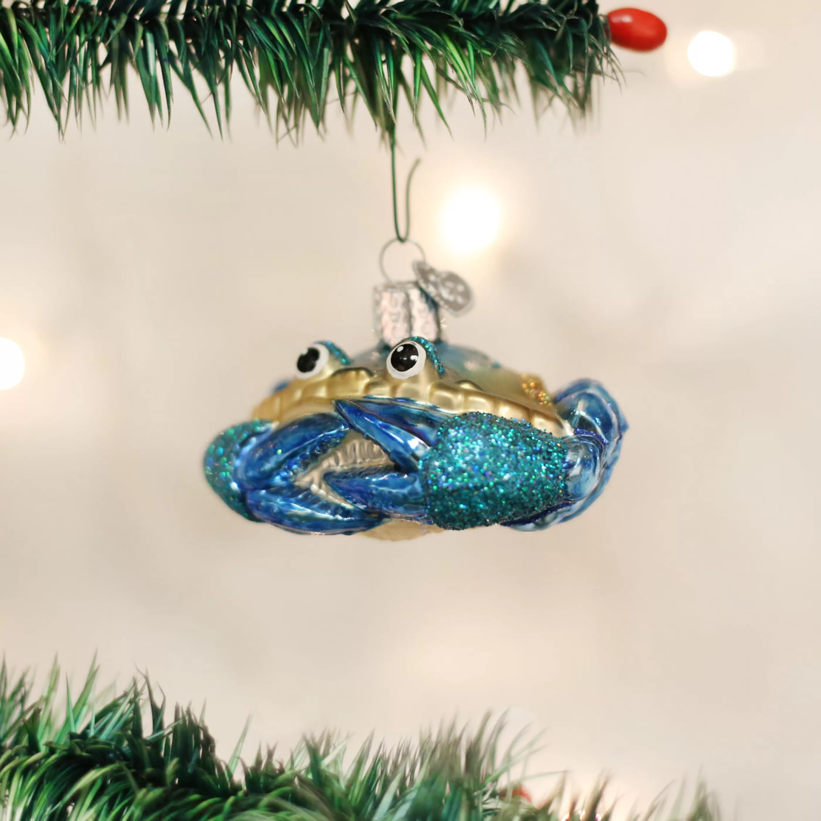 Kasa World Ltd Blue Crab Ornament