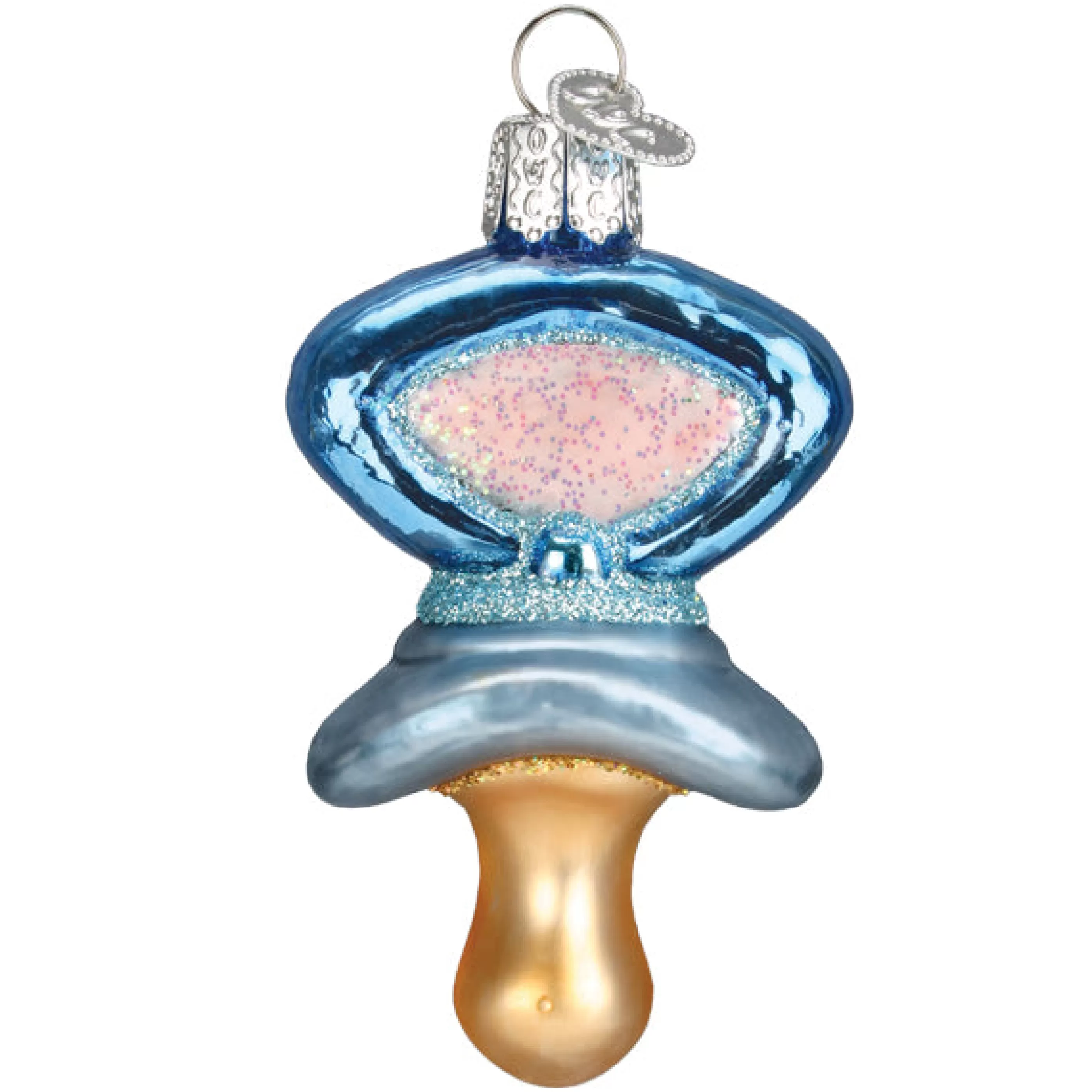 Kasa World Ltd Blue Pacifier Ornament