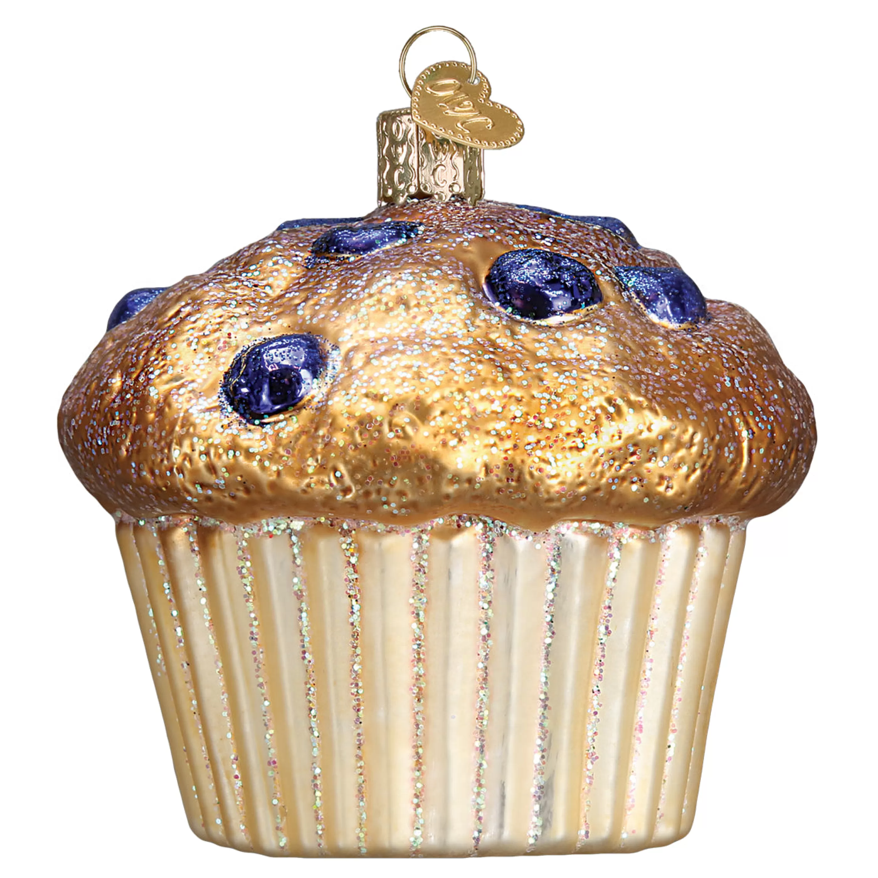 EAST WEST Blueberry Muffin Ornament