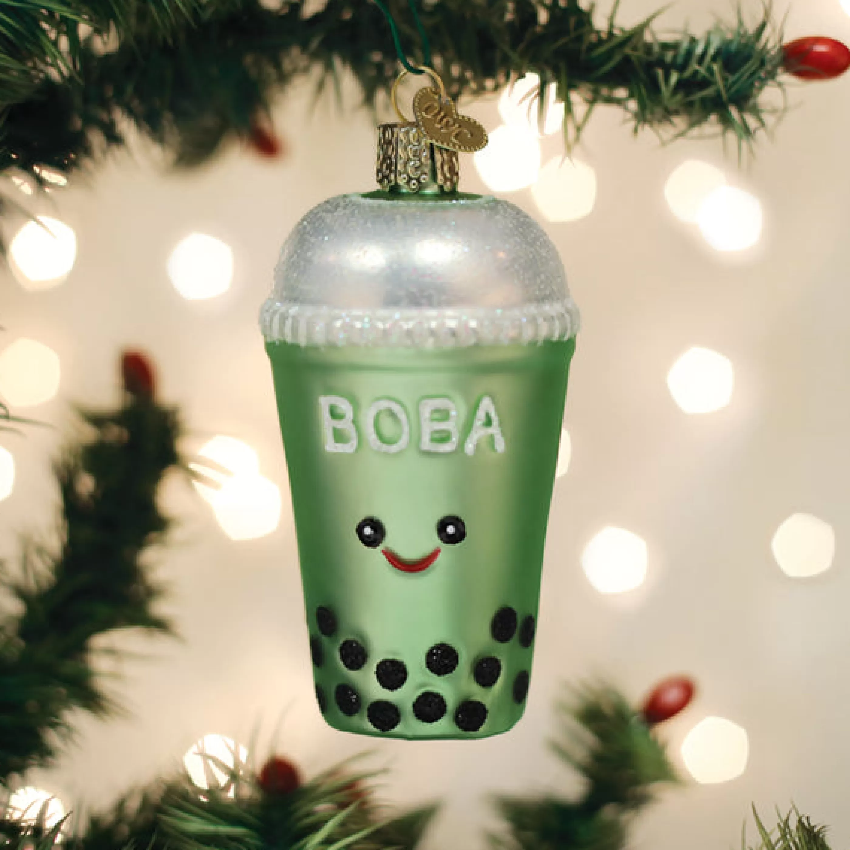 EAST WEST Boba Tea Ornament