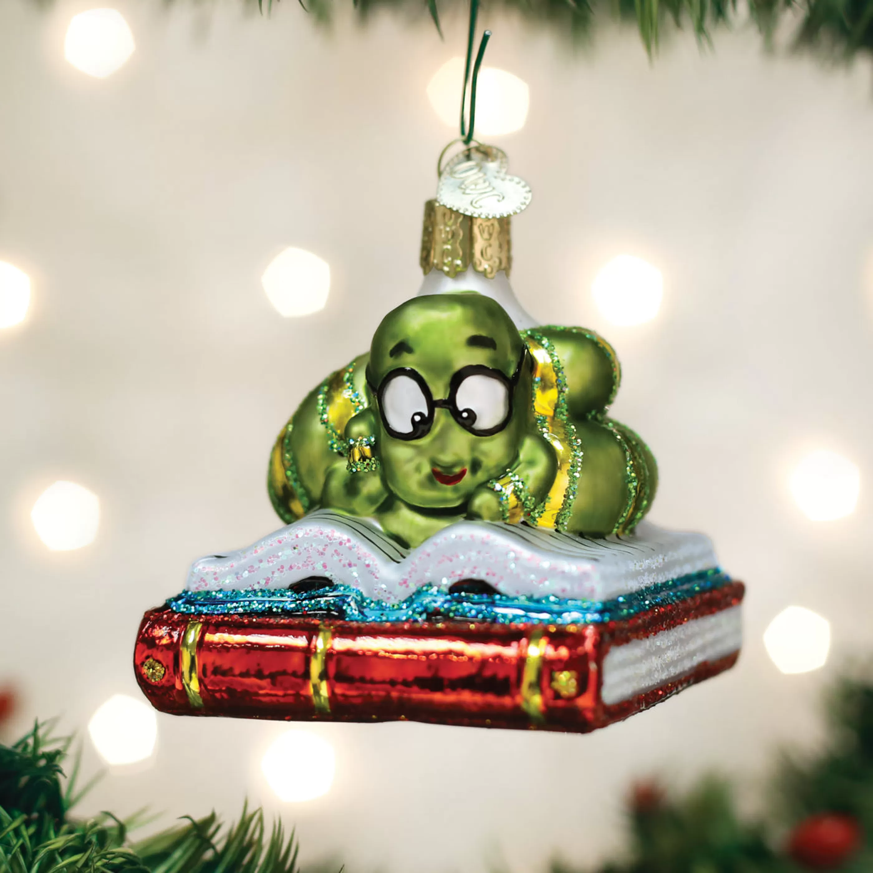 Kasa World Ltd Bookworm Ornament