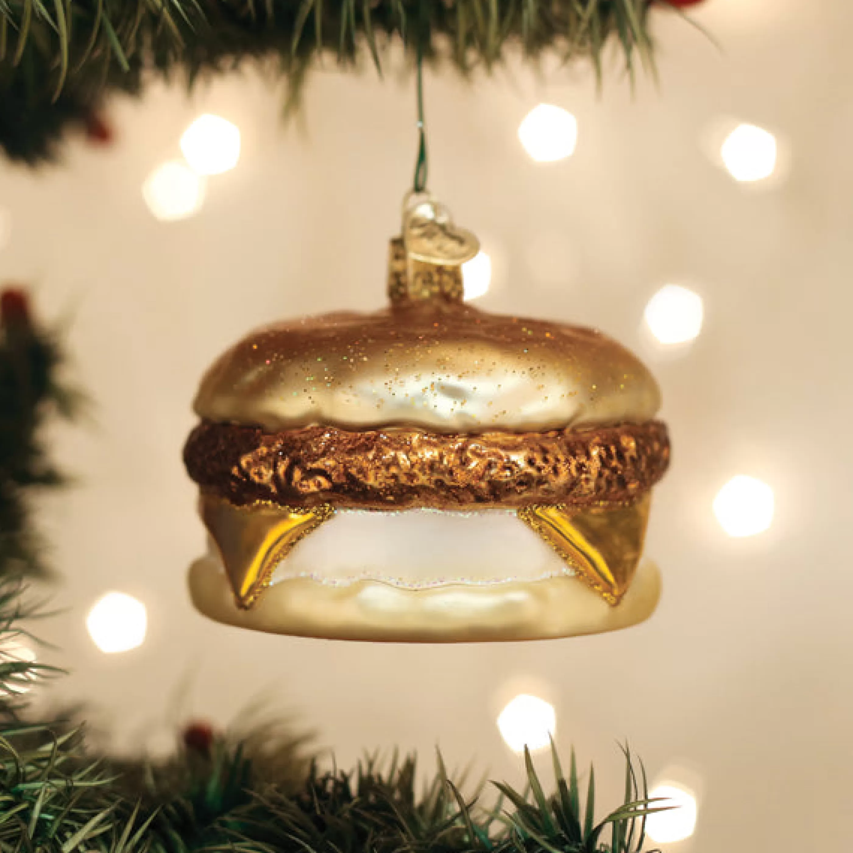 EAST WEST Breakfast Sandwich Ornament