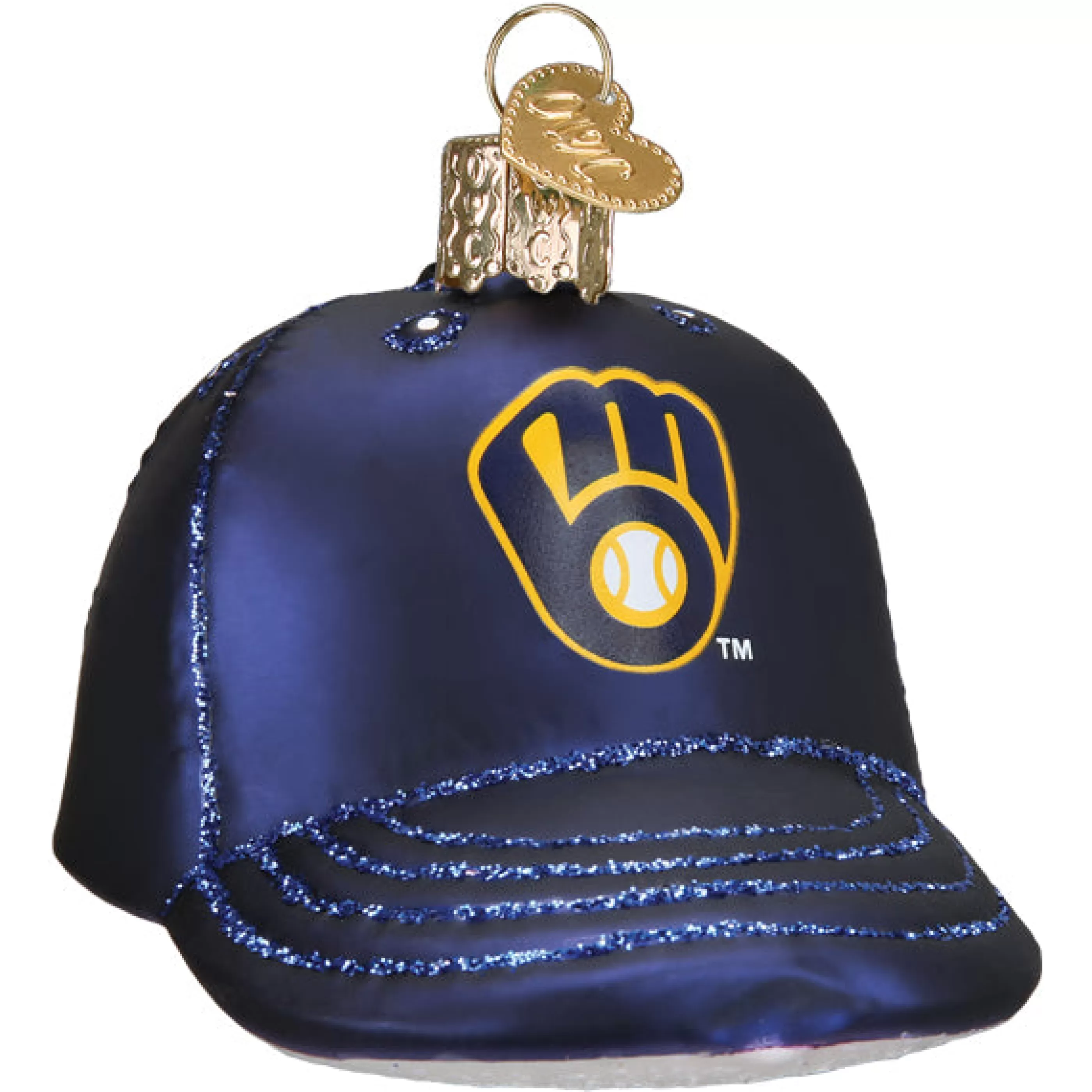 EAST WEST Brewers Baseball Cap Ornament