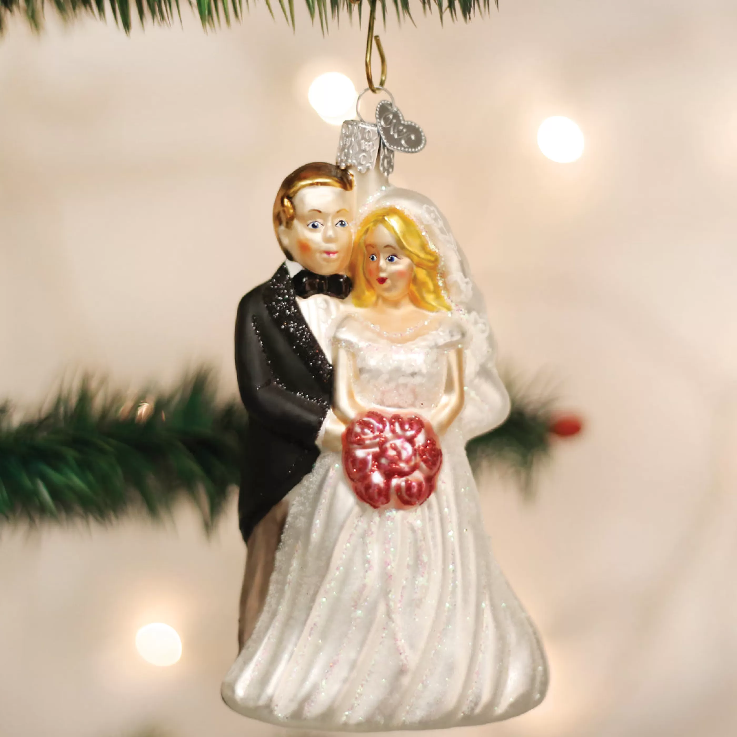 Kasa World Ltd Bridal Couple Ornament