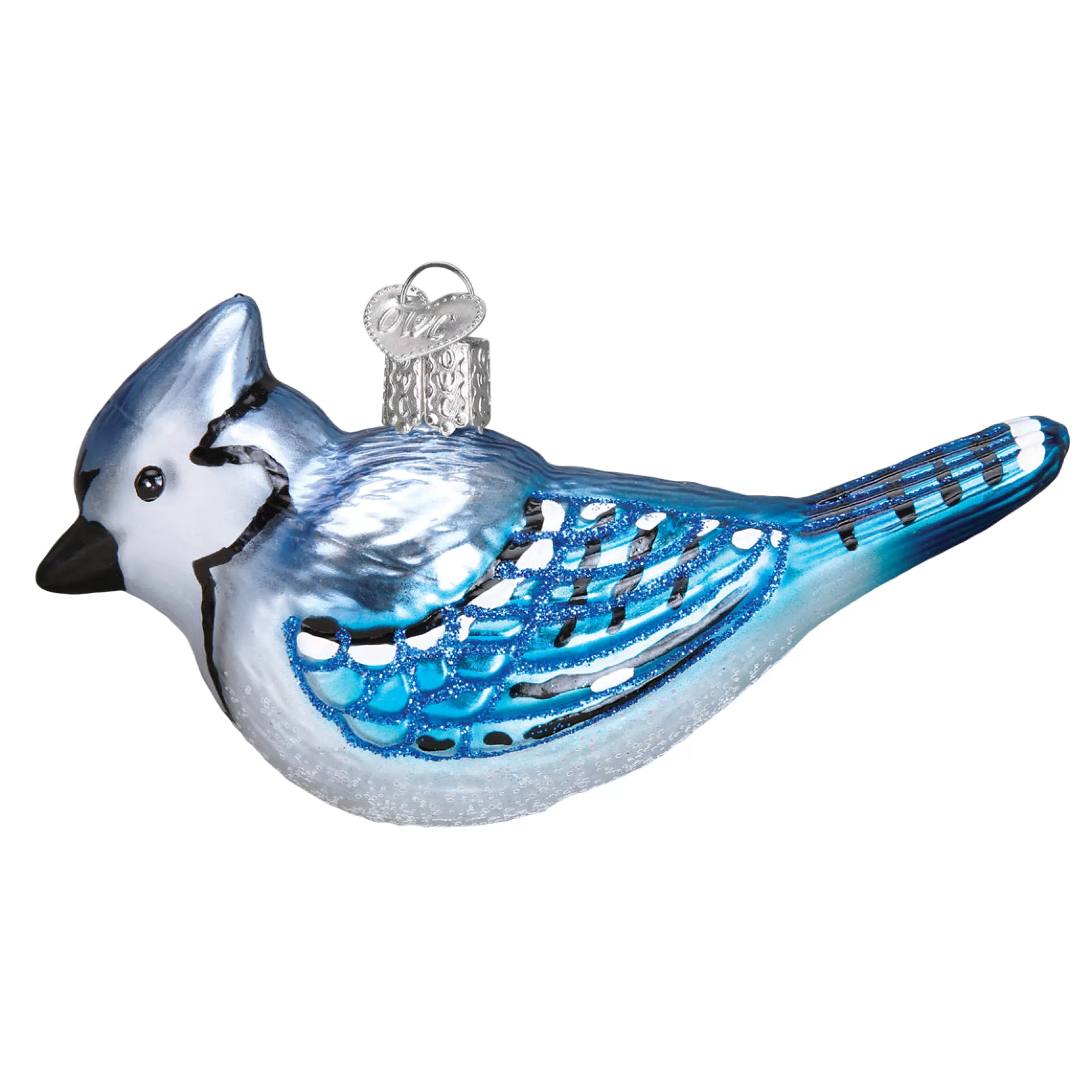 DUPLICATE FACTORY Bright Blue Jay Ornament