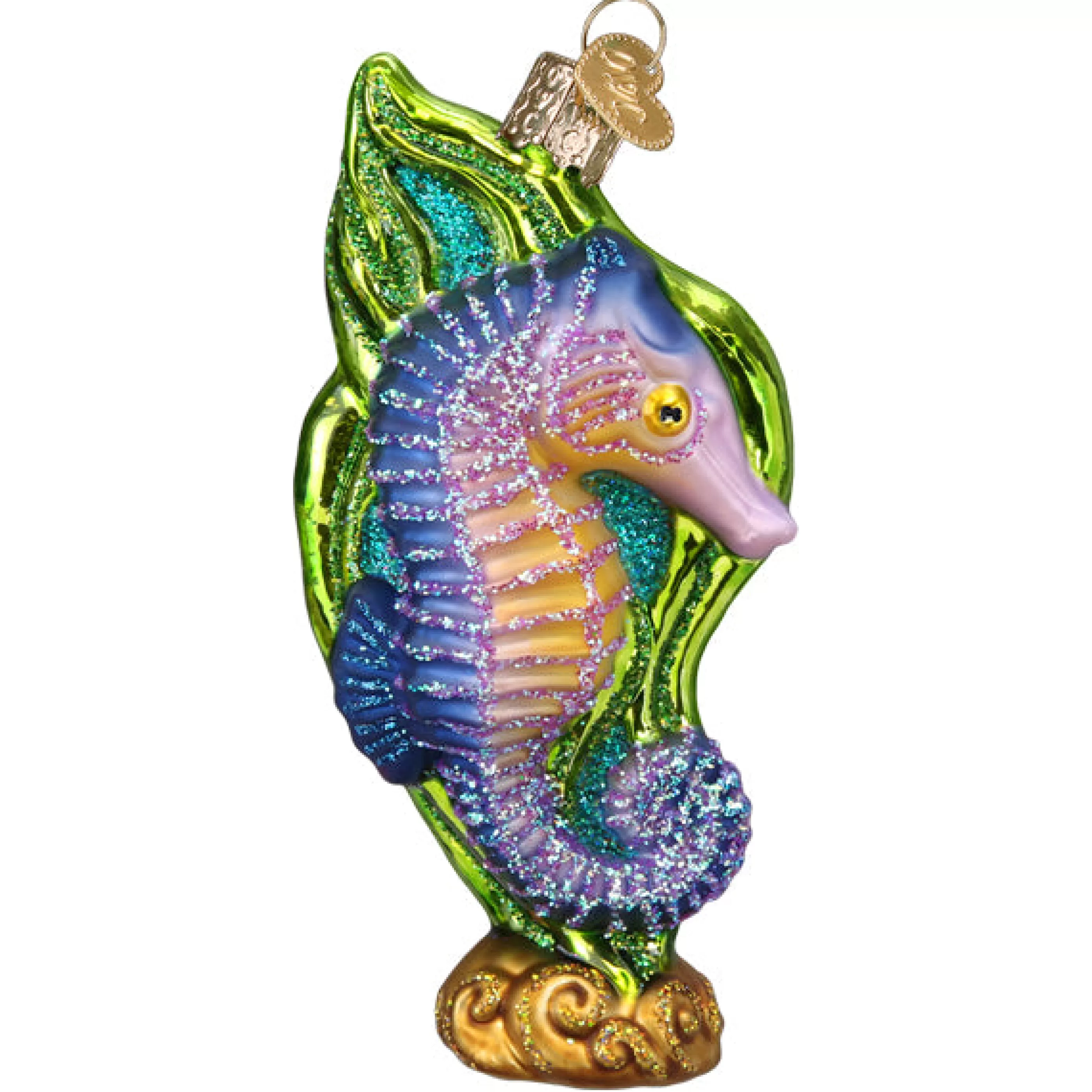 Kasa World Ltd Bright Seahorse Ornament