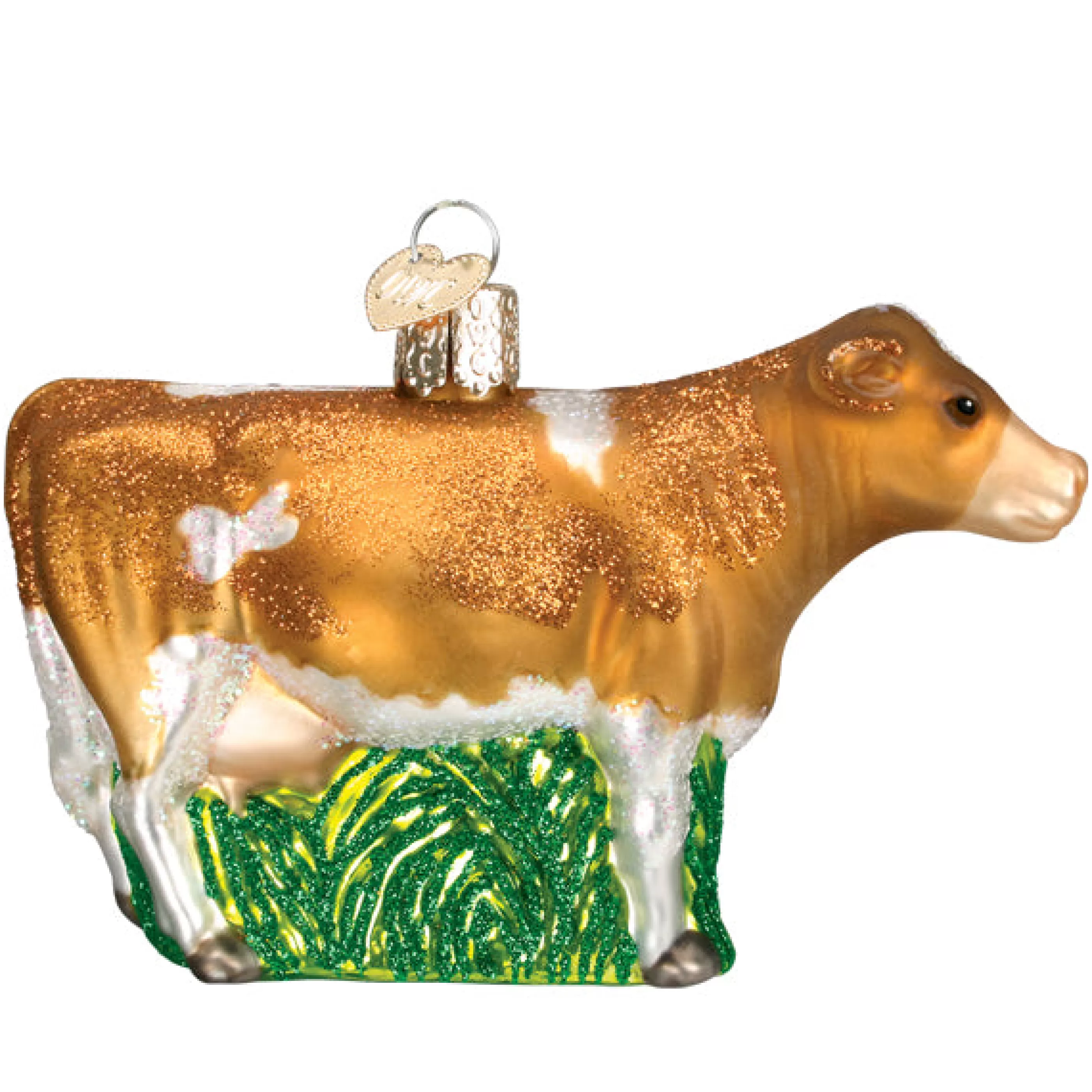 Kasa World Ltd Brown Dairy Cow Ornament