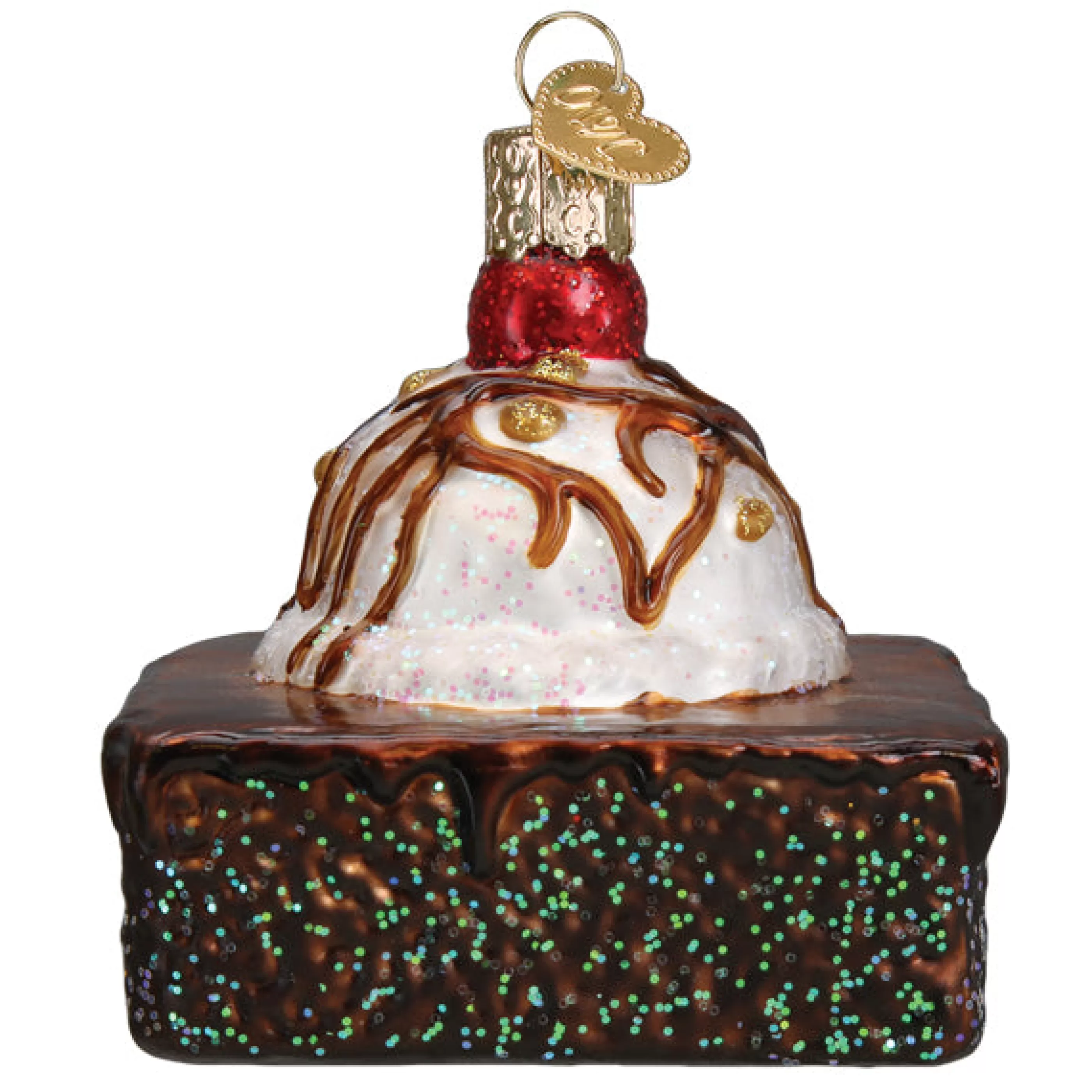 Kasa World Ltd Brownie A La Mode Ornament