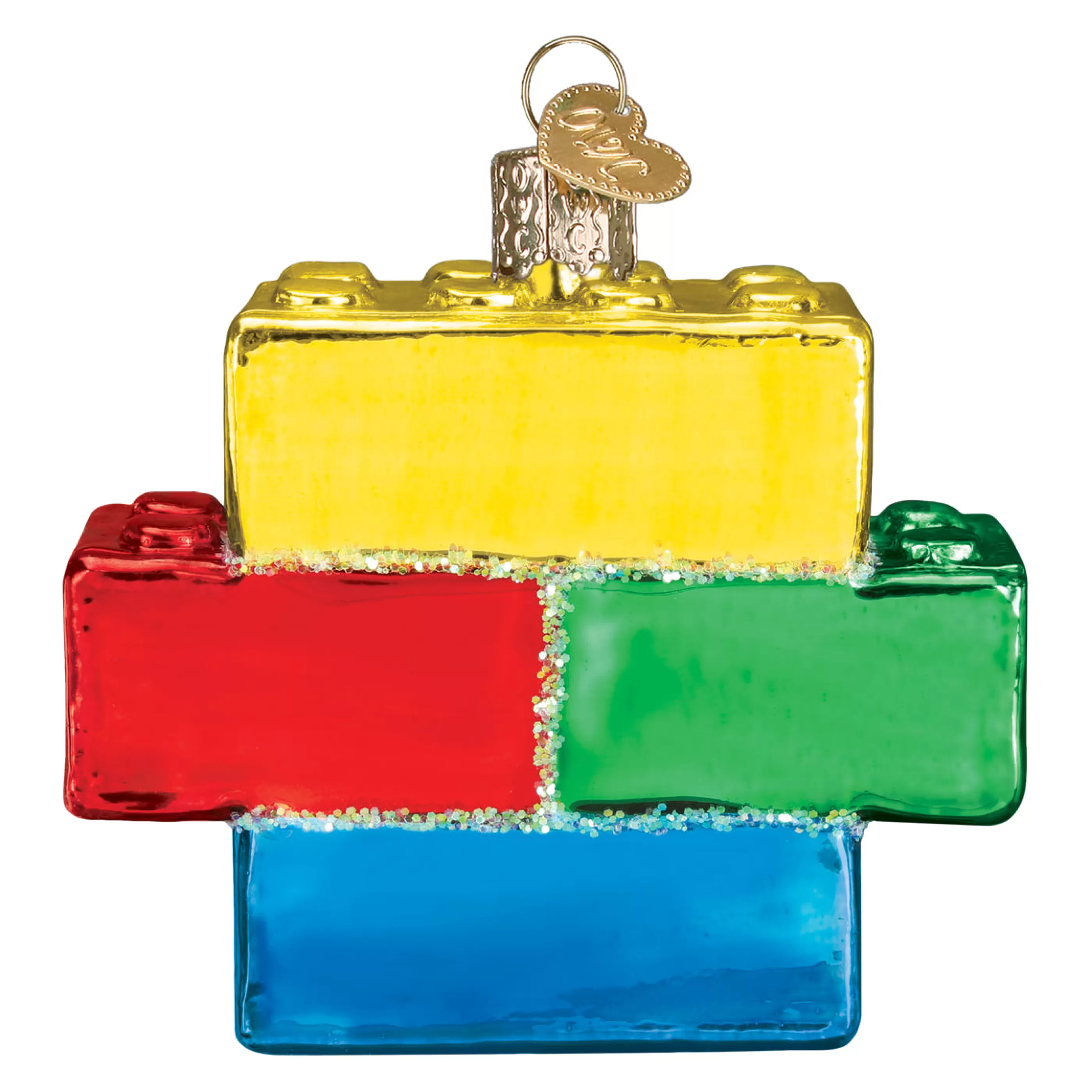 EAST WEST Building Blocks Ornament