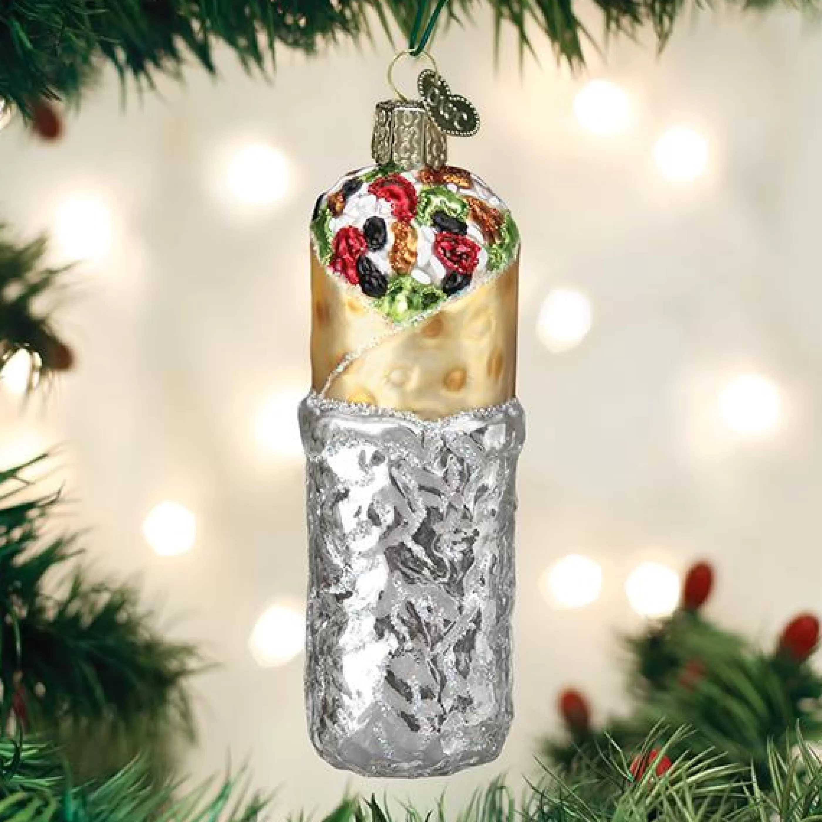 EAST WEST Burrito Ornament