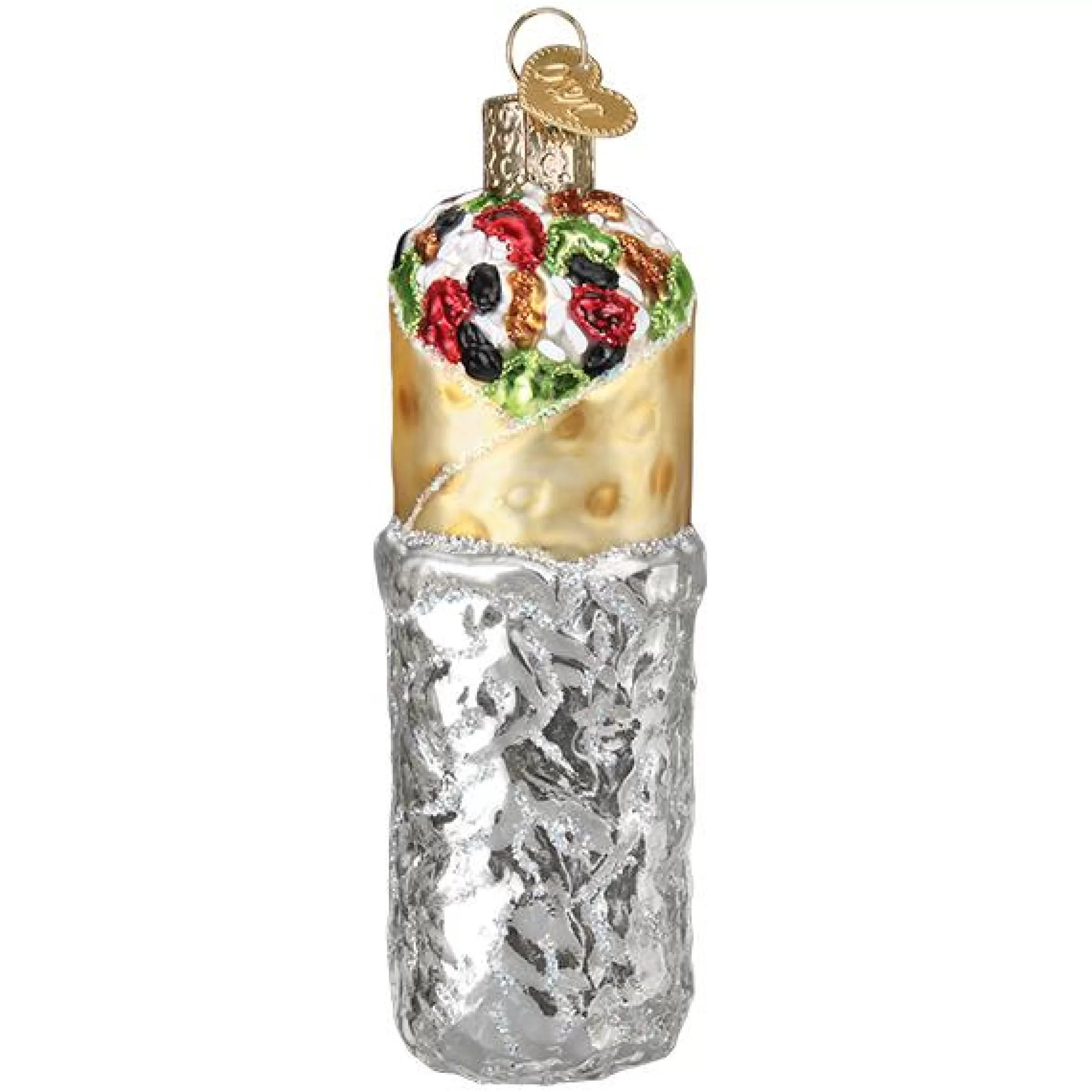 EAST WEST Burrito Ornament