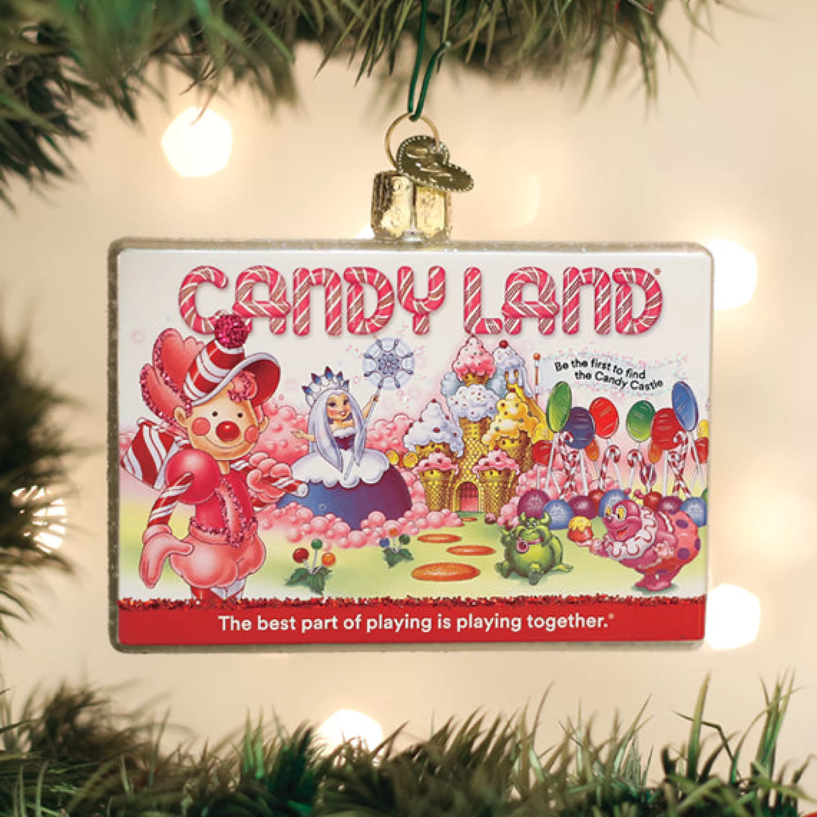 EAST WEST Candy Land Ornament