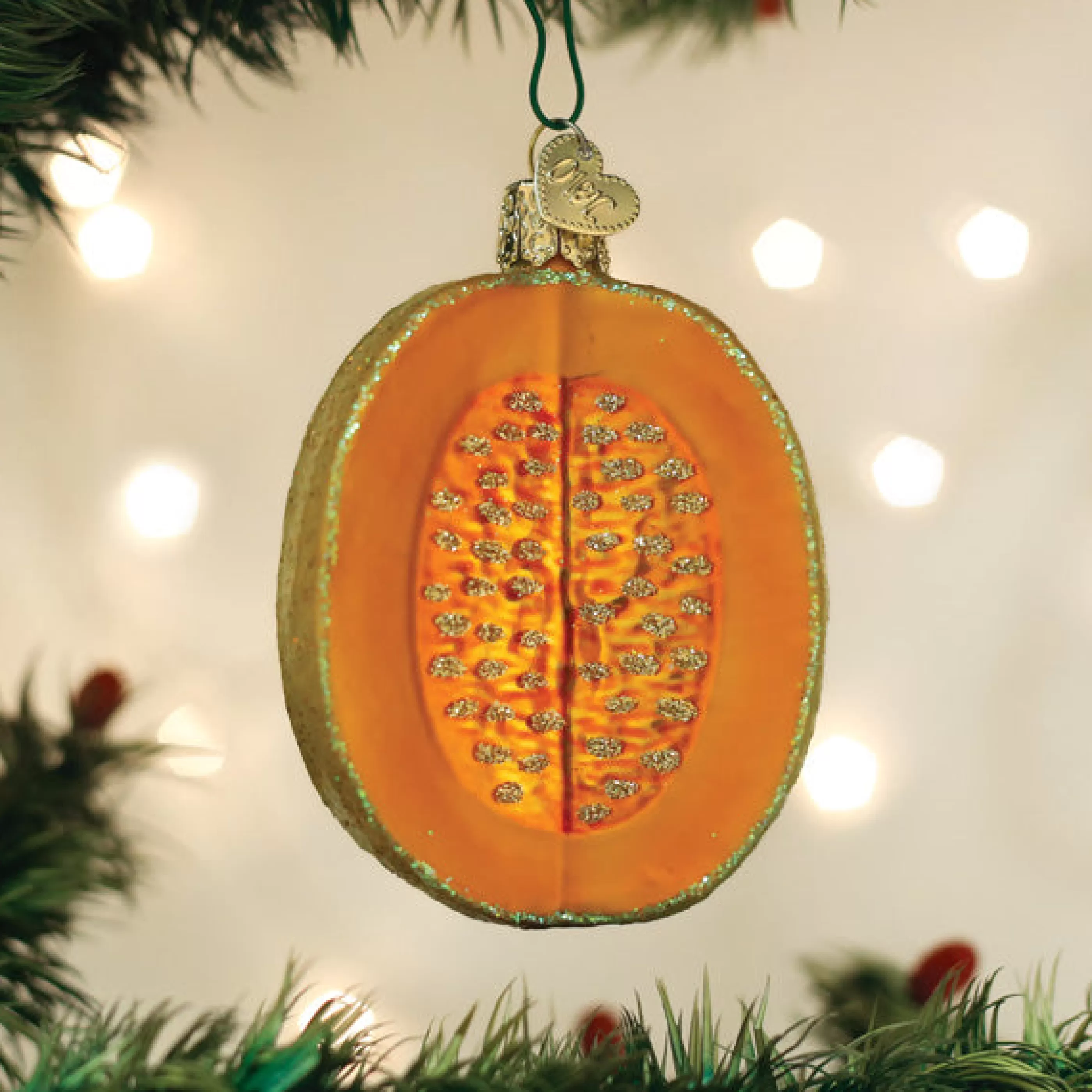 Kasa World Ltd Cantaloupe Ornament