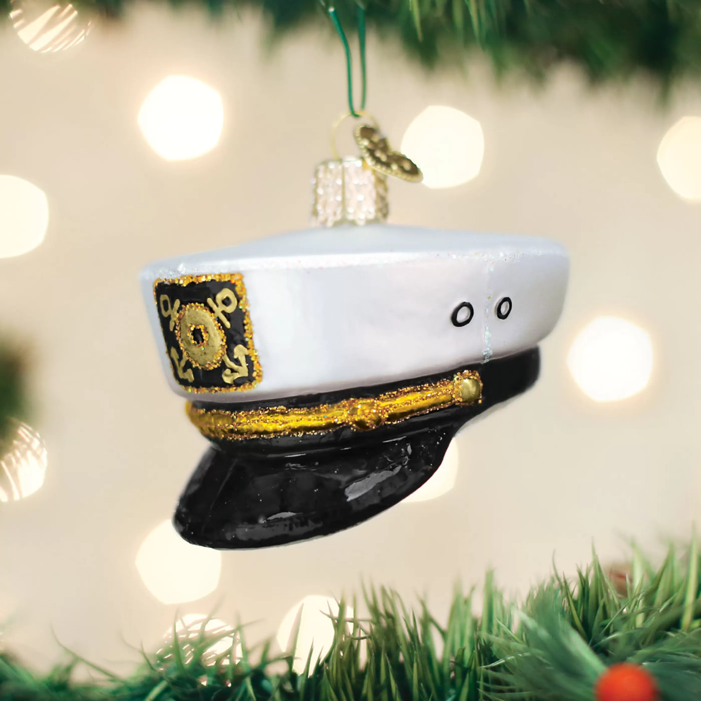 Kasa World Ltd Captain's Cap Ornament