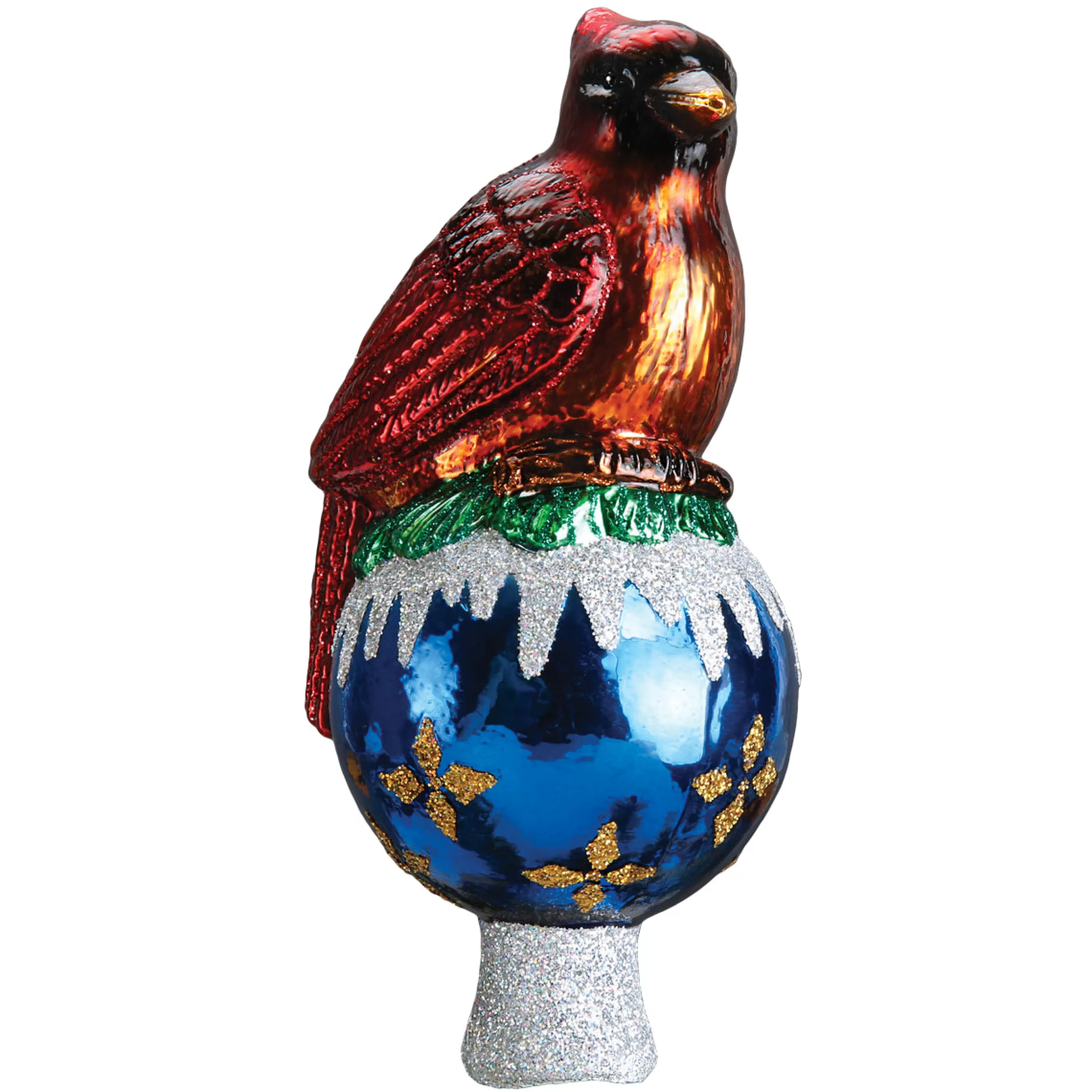 Kasa World Ltd Cardinal Tree Top Ornament