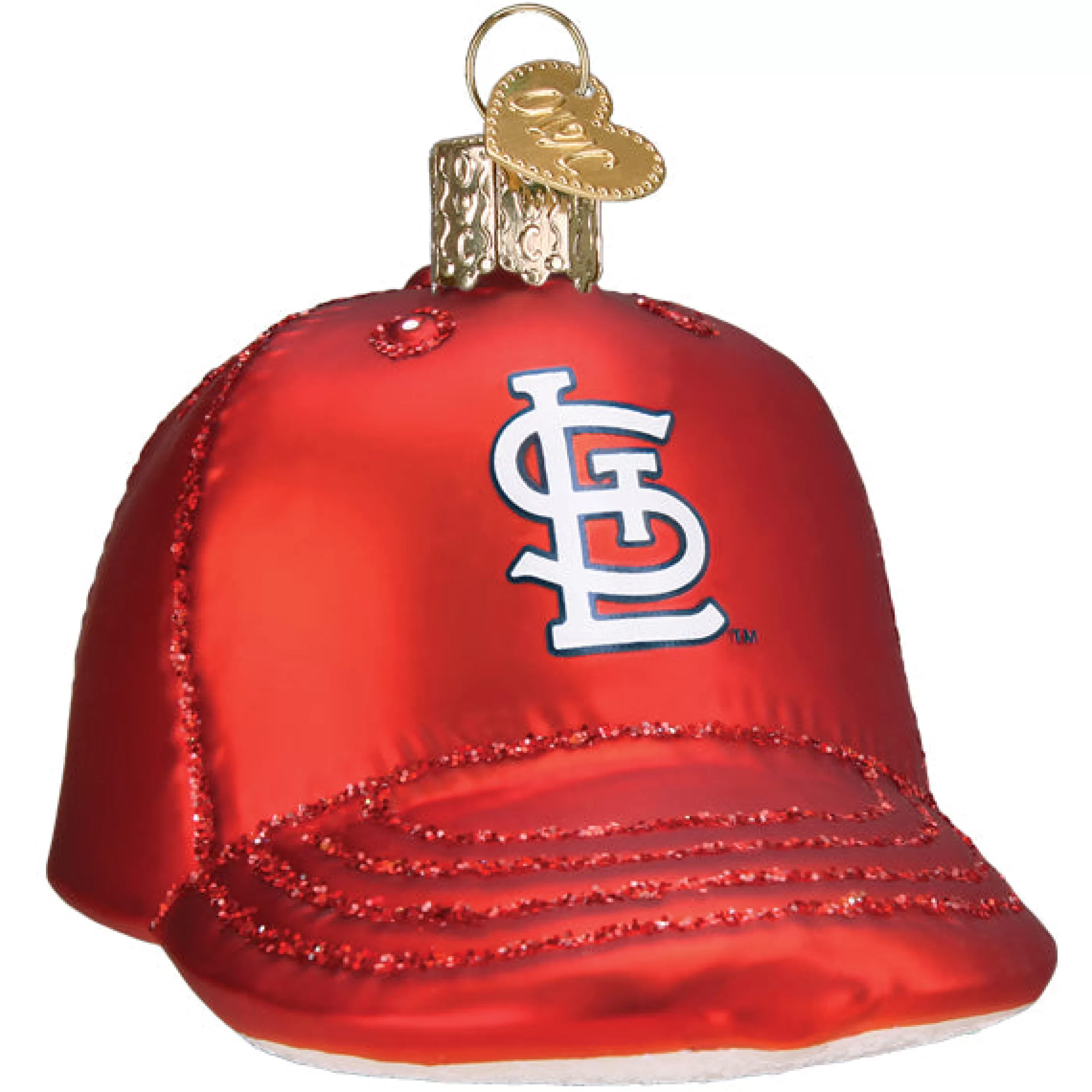 EAST WEST Cardinals Baseball Cap Ornament