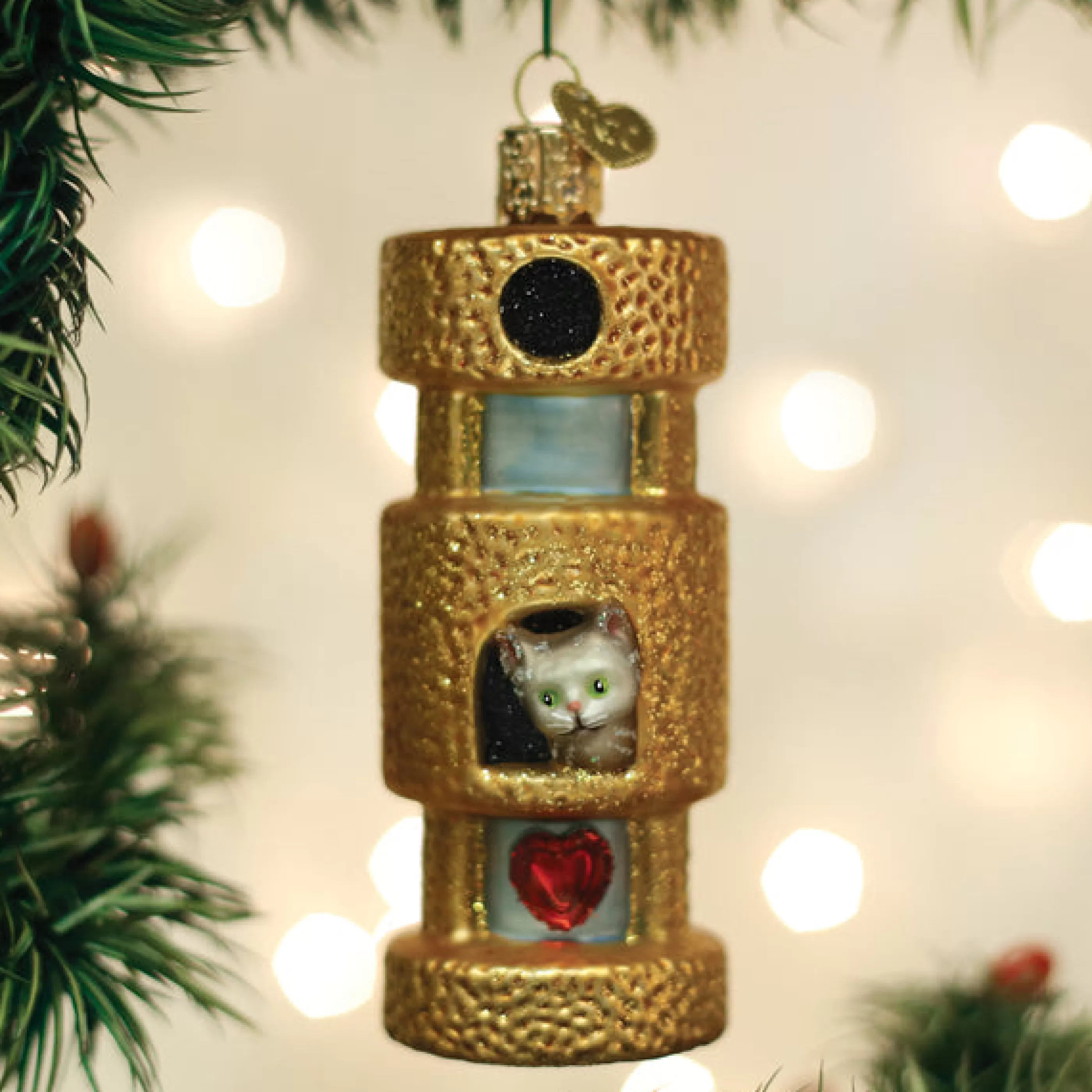 Kasa World Ltd Cat Tower Ornament