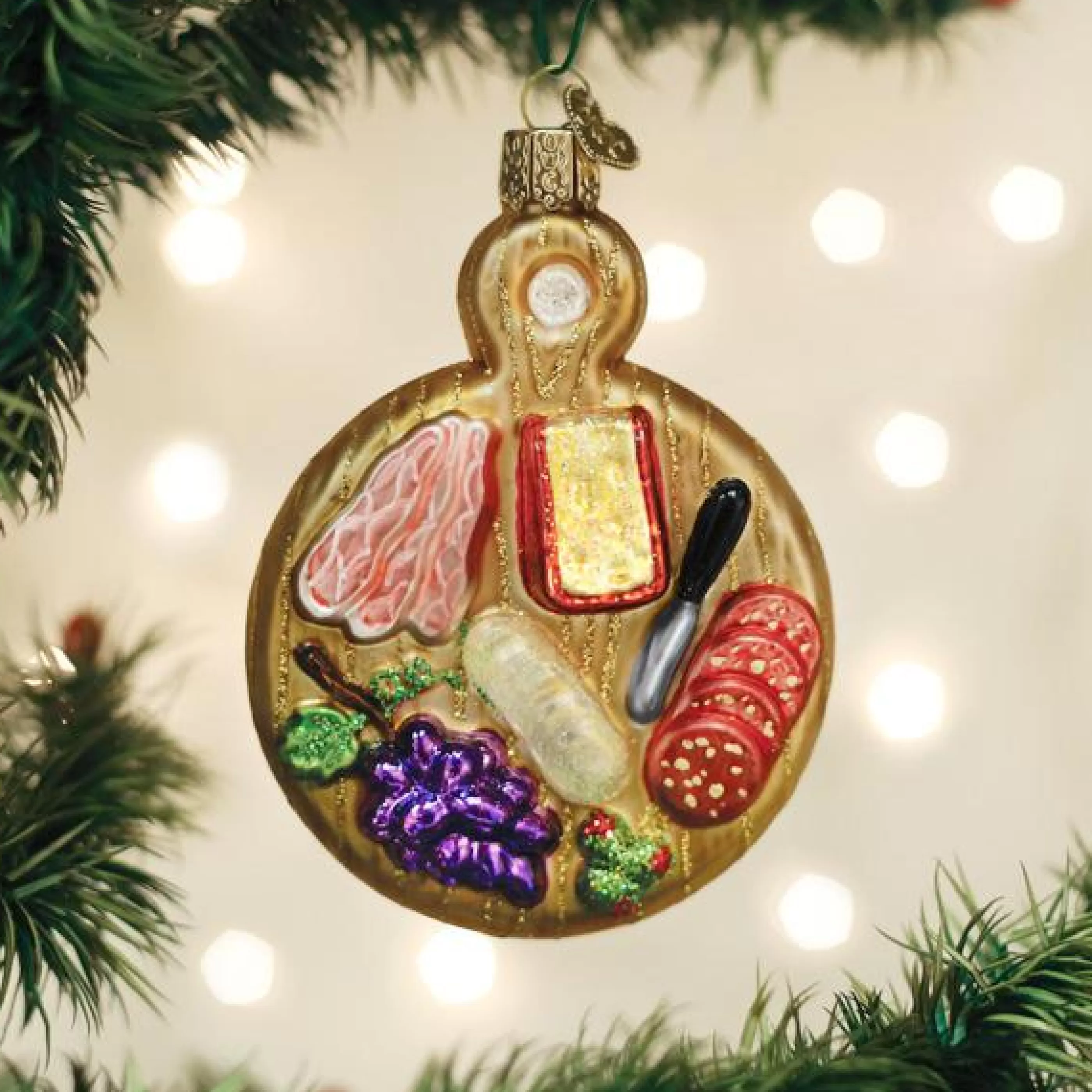 EAST WEST Charcuterie Board Ornament